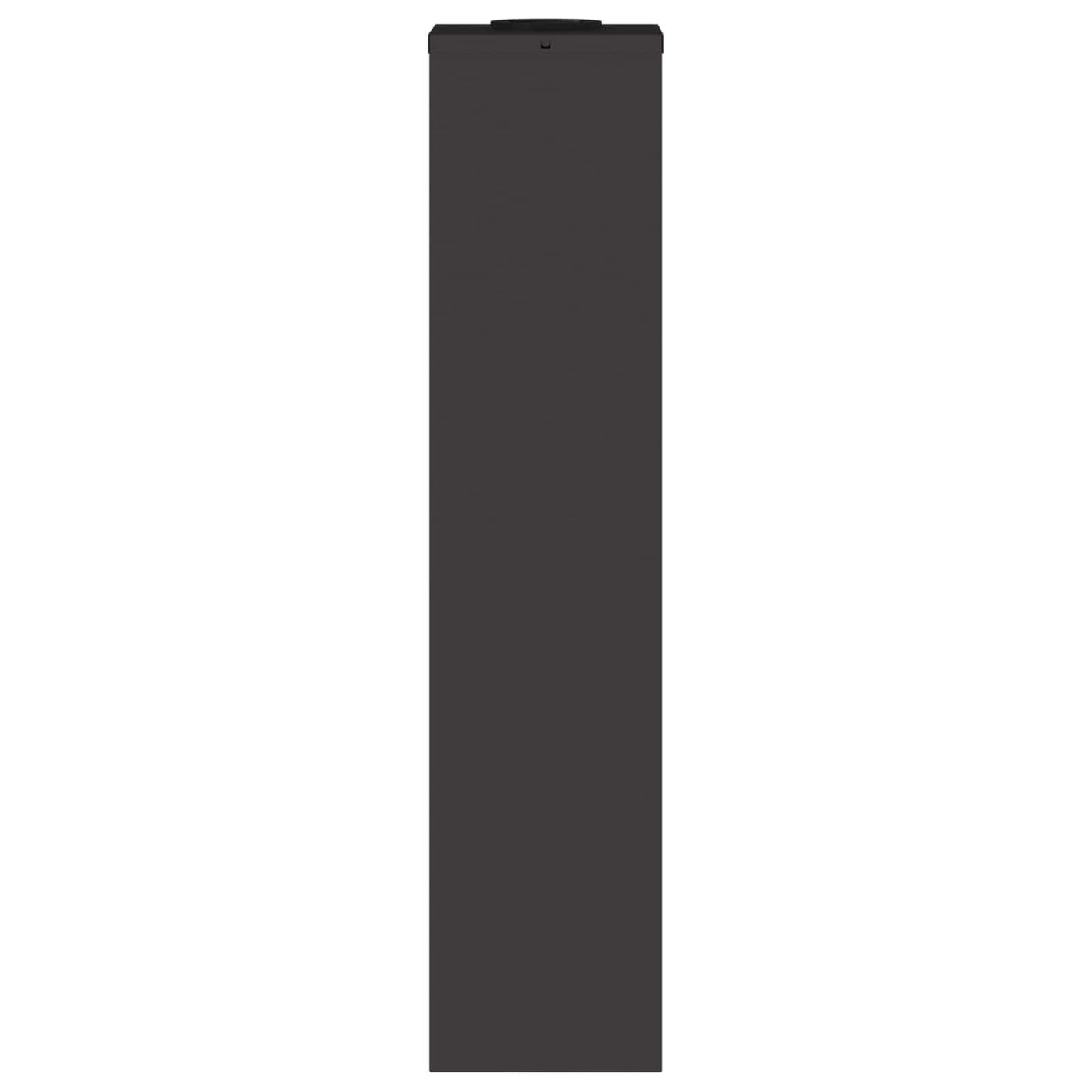 vidaXL Φωτιστικό Ηλιακής Ενέργειας LED Διαδρομής 2 pcs Μαύρο