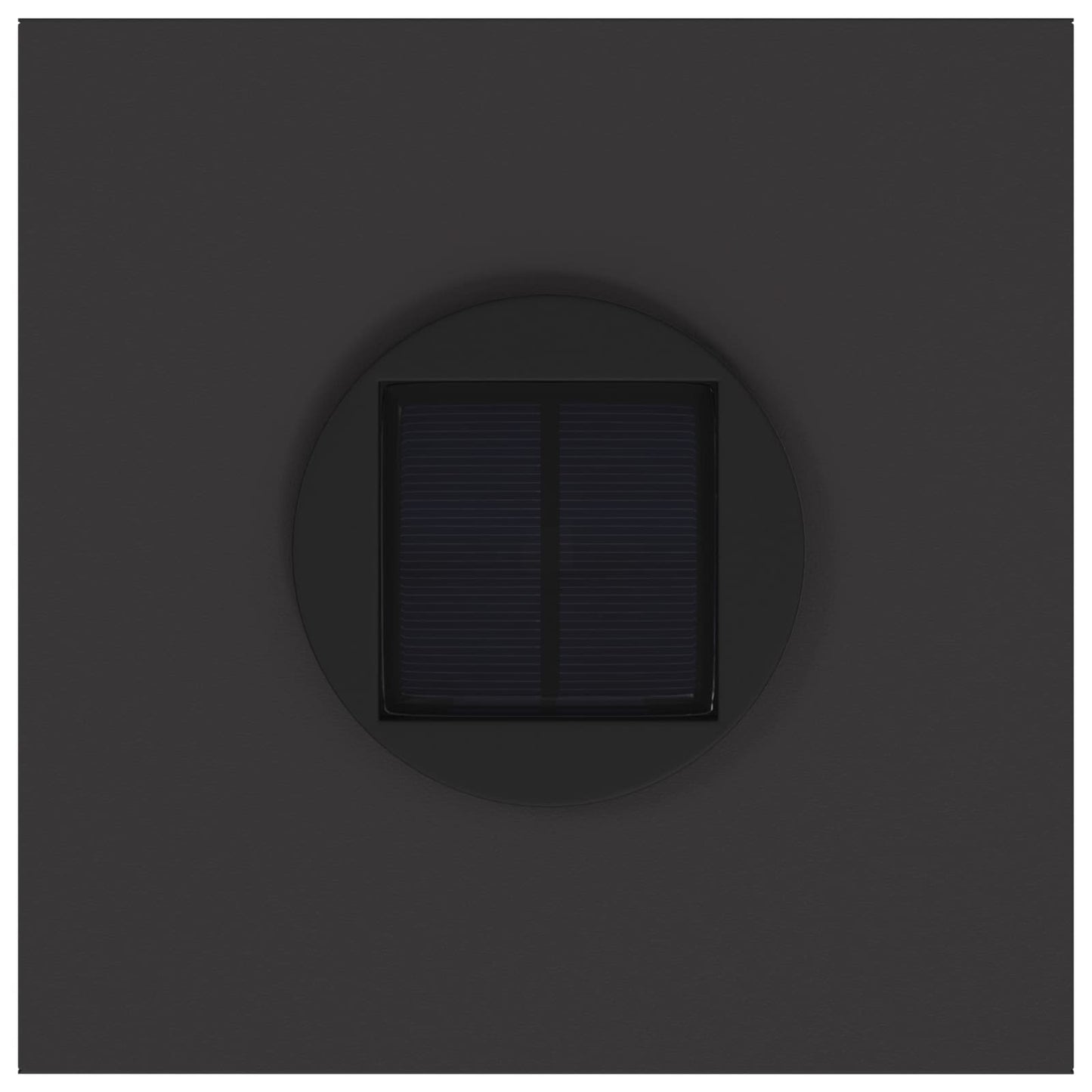 vidaXL Φωτιστικό Ηλιακής Ενέργειας LED Διαδρομής 2 pcs Μαύρο