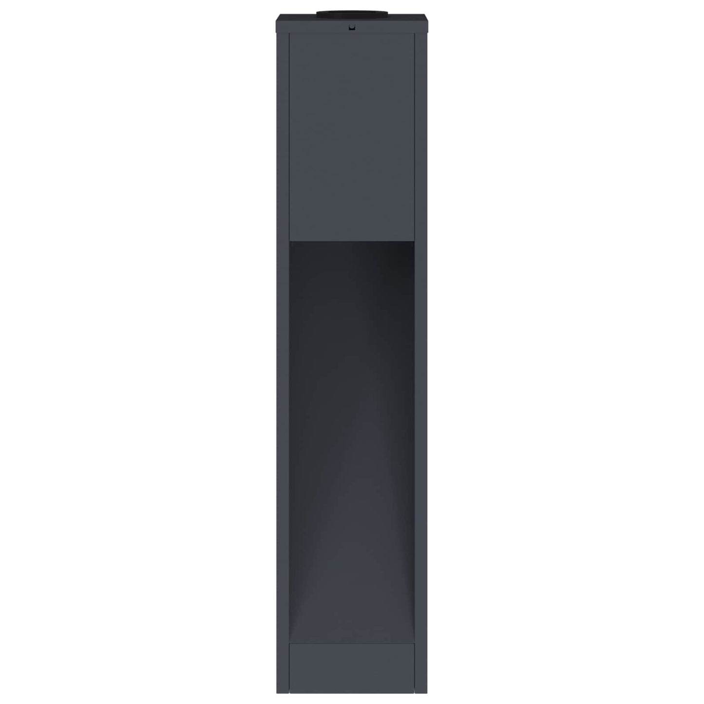 vidaXL Φωτιστικό Ηλιακής Ενέργειας LED Διαδρομής 2 pcs Ανθρακί