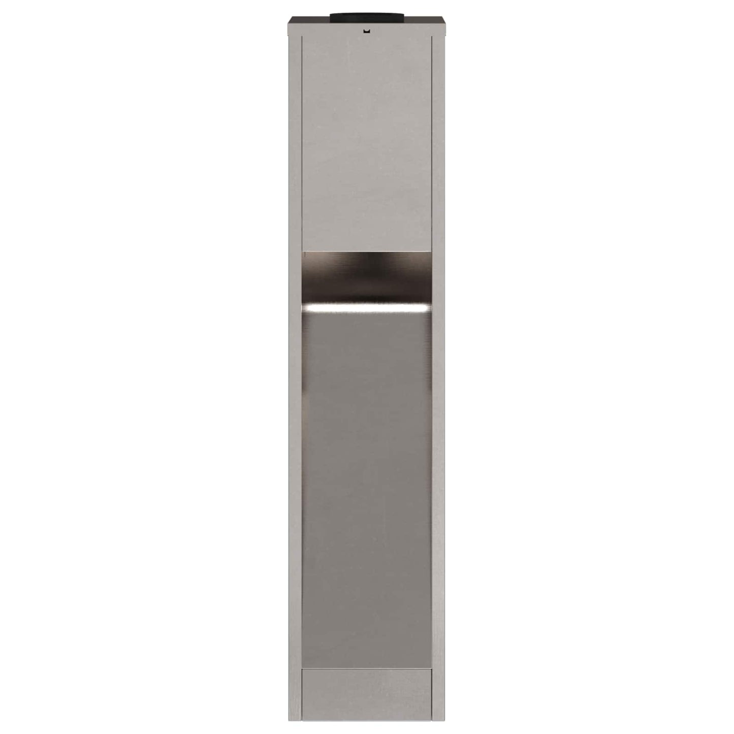 vidaXL Φωτιστικό Ηλιακής Ενέργειας LED Διαδρομής 2 pcs Ασημί