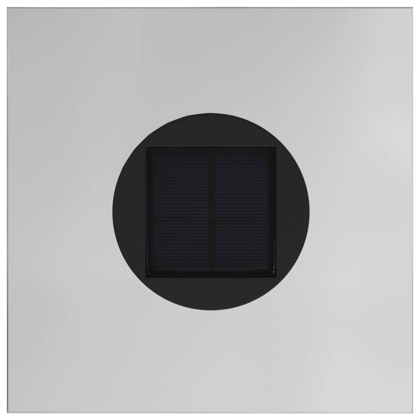 vidaXL Φωτιστικό Ηλιακής Ενέργειας LED Διαδρομής 2 pcs Ασημί