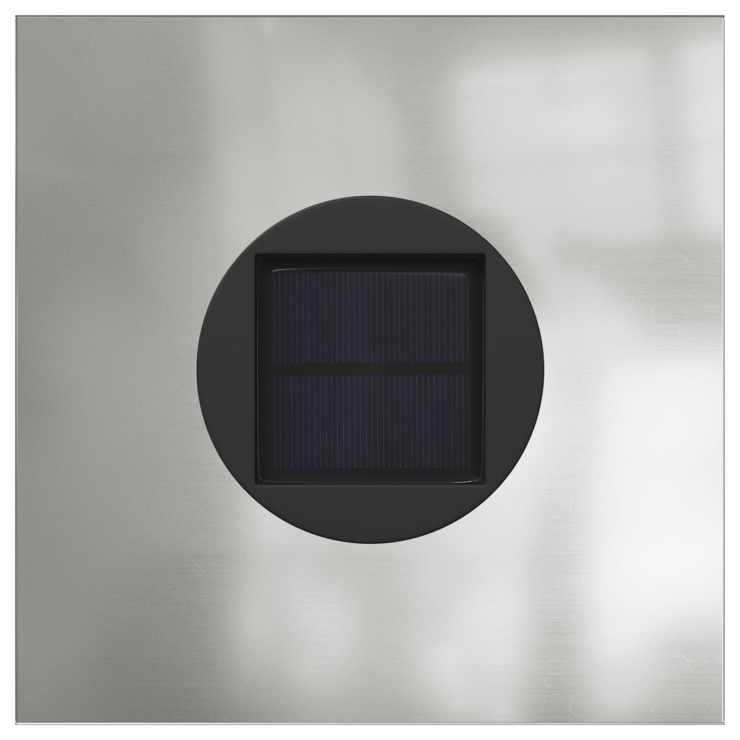 vidaXL Ηλιακό LED Φως Δρόμου 2 pcs Ασημί Γαλβανισμένο