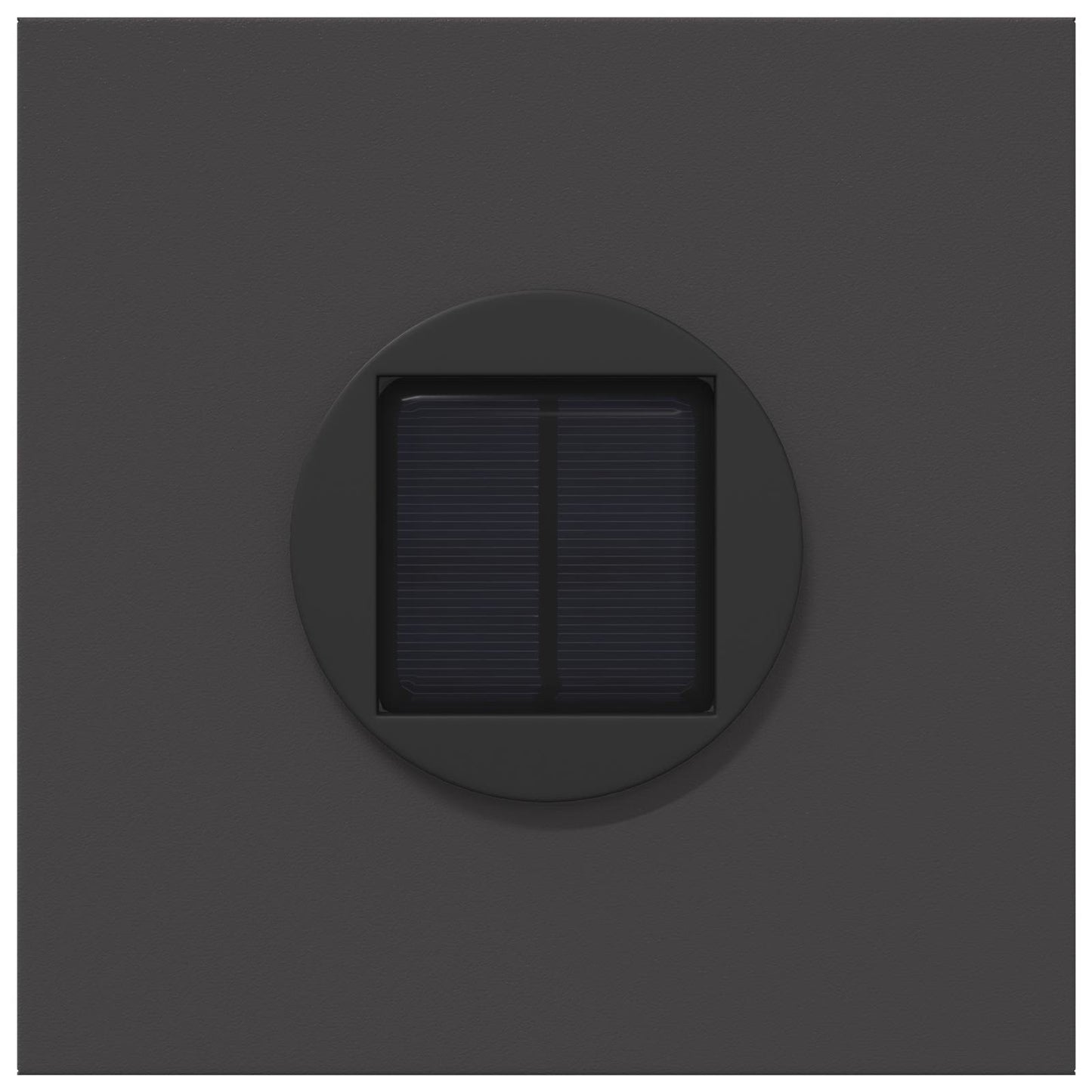 vidaXL Ηλιακό LED Φως Δρόμου 2 pcs Μαύρο Κρύο Ρολαρισμένο Χάλυβα