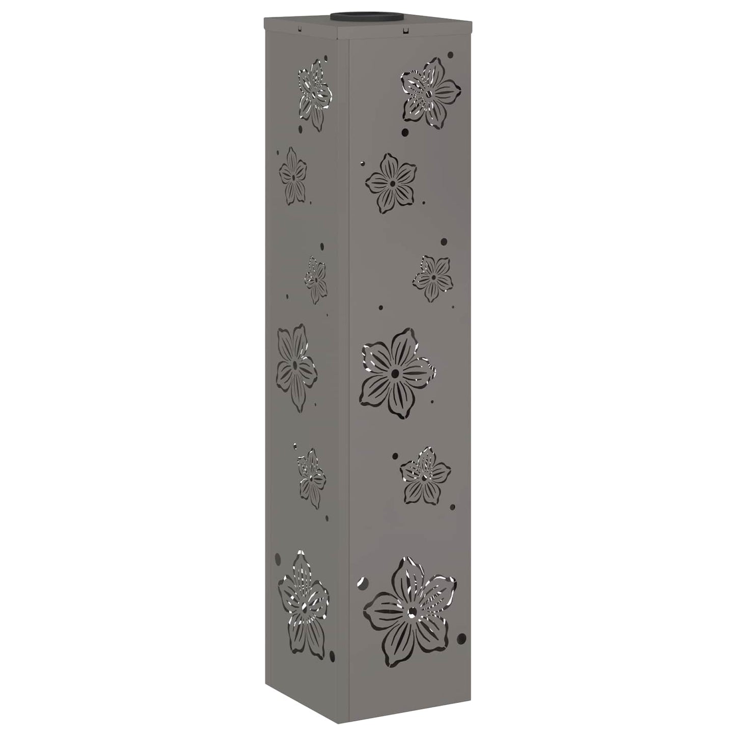 vidaXL Ηλιακό LED Φως Δρόμου 2 pcs Σκ rusty Ατσάλι Σκληρυθέν στον Αέρα