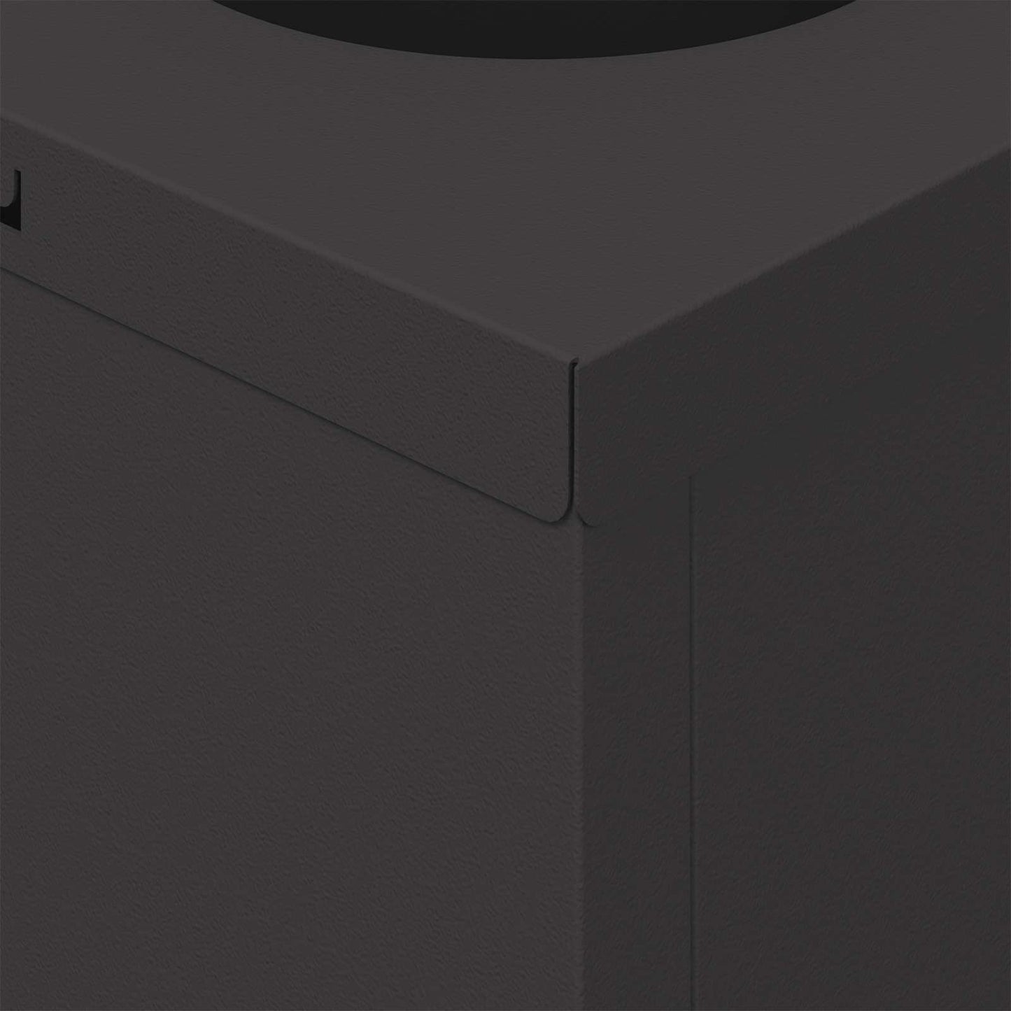 vidaXL Ηλιακό LED Φως Δρόμου 2 pcs Μαύρο Κρύο Ρολαρισμένο Χάλυβα