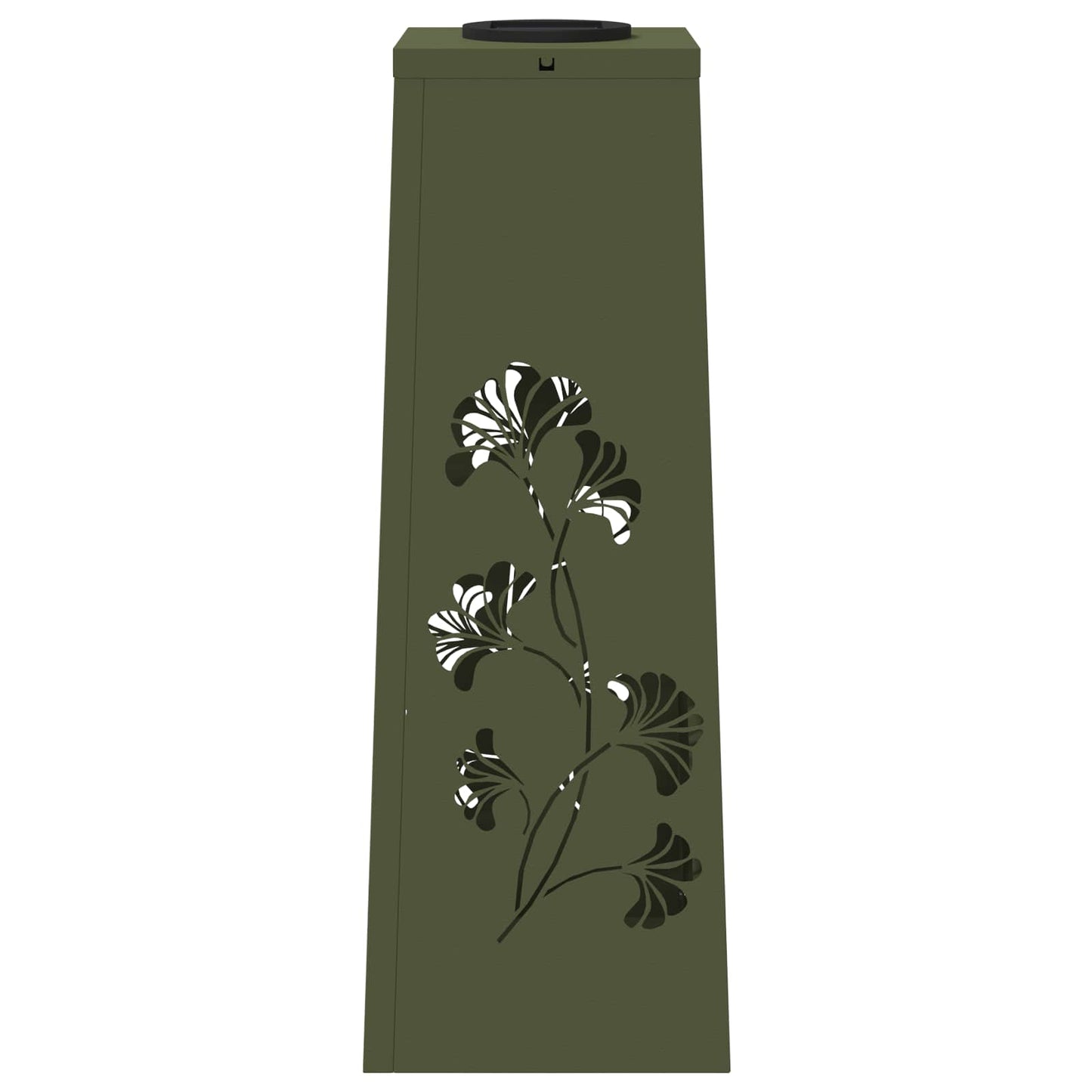 vidaXL Ηλιακό LED Φως Δρόμου με φώτα με μπαταρία 2 pcs Ελιά Πράσινη