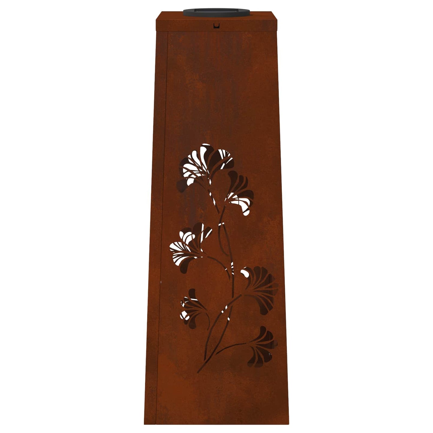 vidaXL Ηλιακό LED Φως Δρόμου 2 pcs Σκ rusty Ατσάλι Σκληρυθέν στον Αέρα