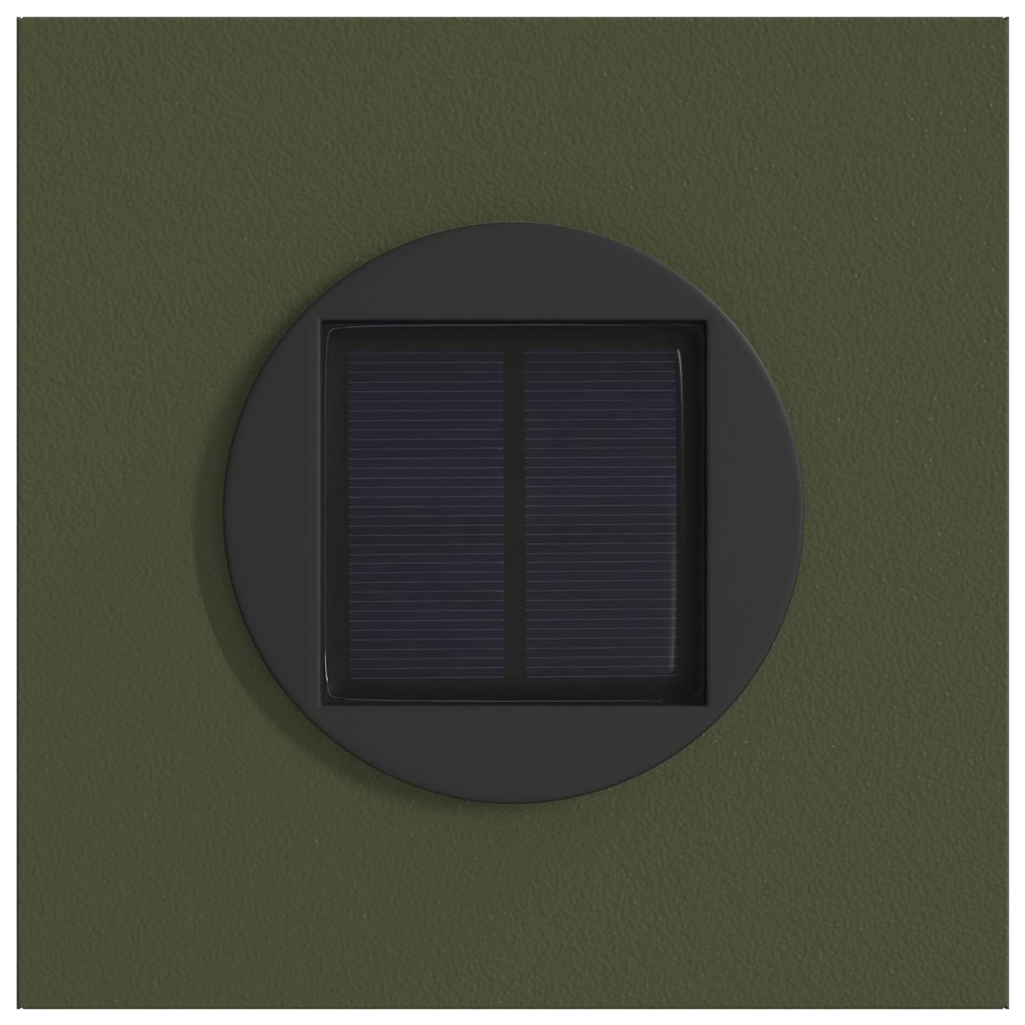vidaXL Ηλιακό LED Φως Δρόμου με φώτα με μπαταρία 2 pcs Ελιά Πράσινη