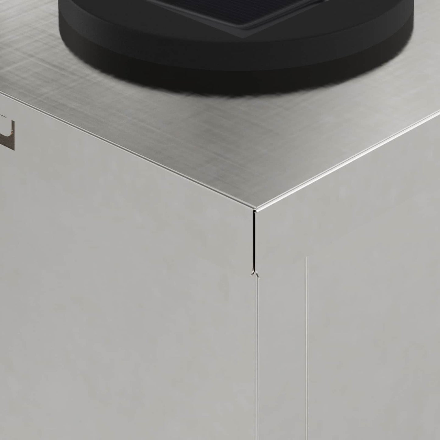 vidaXL Ηλιακό LED Φως Δρόμου 2 pcs Σκ rusty Ανοξείδωτο ατσάλι