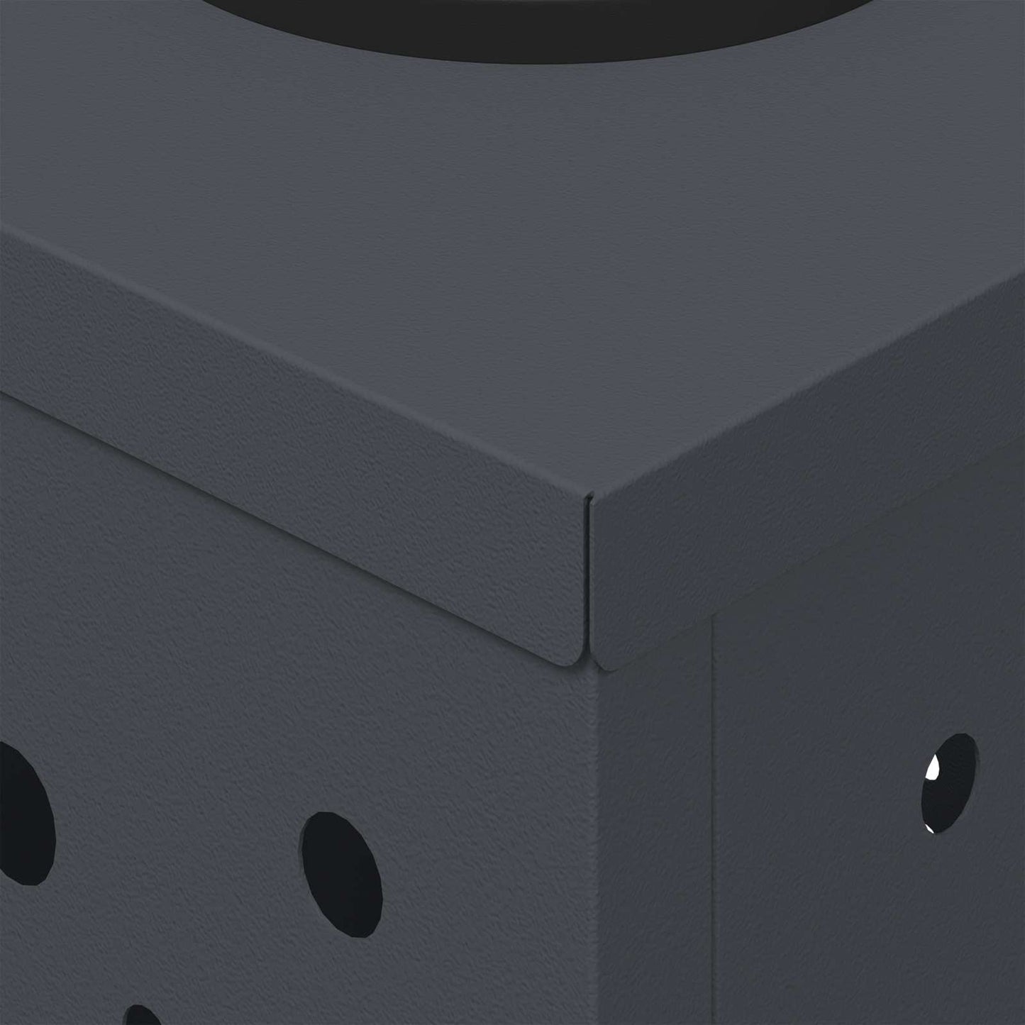 vidaXL Ηλιακό LED Φως Δρόμου 2 pcs Ανθρακί Κρύο Ρολαρισμένο Χάλυβα