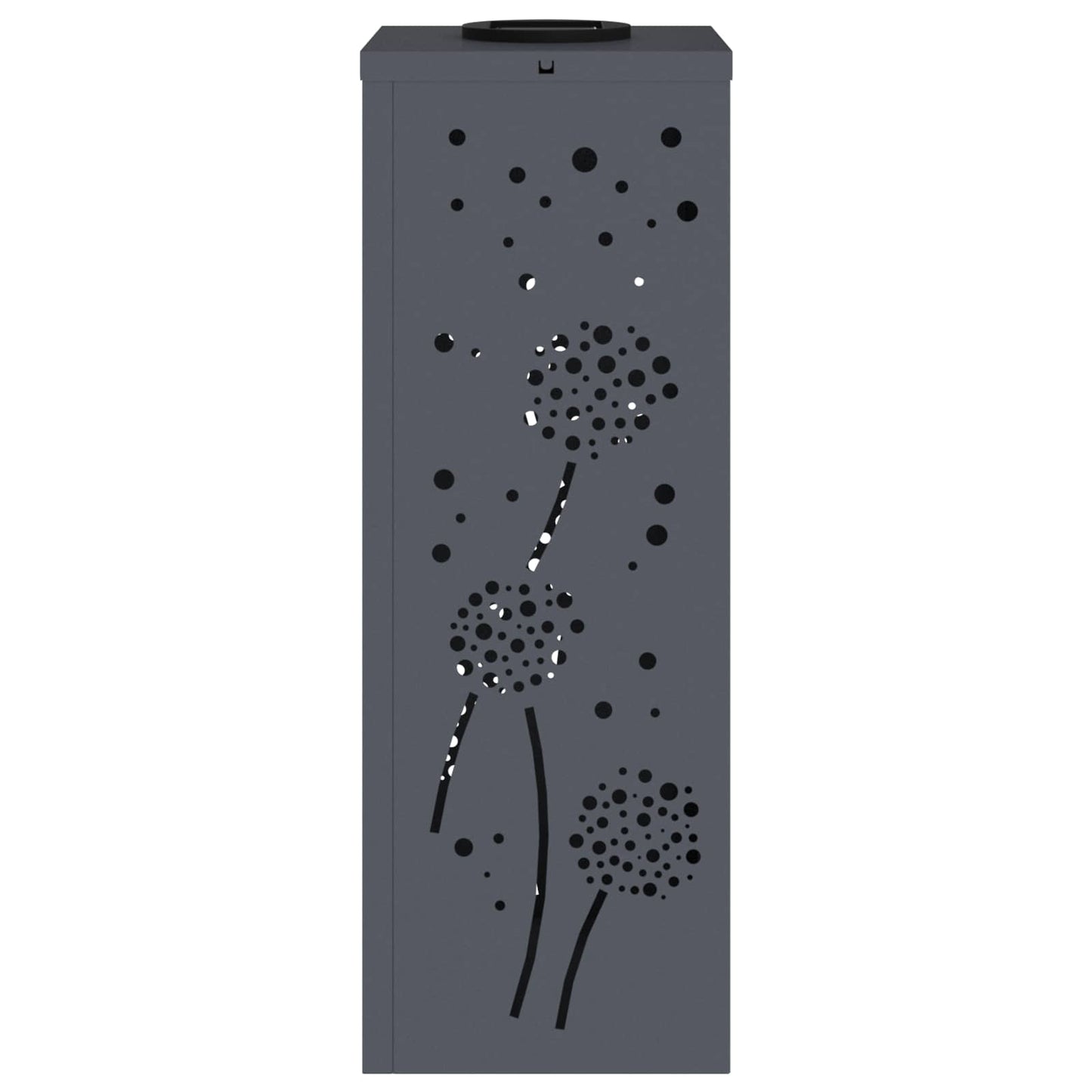 vidaXL Ηλιακό LED Φως Δρόμου 2 pcs Ανθρακί Κρύο Ρολαρισμένο Χάλυβα