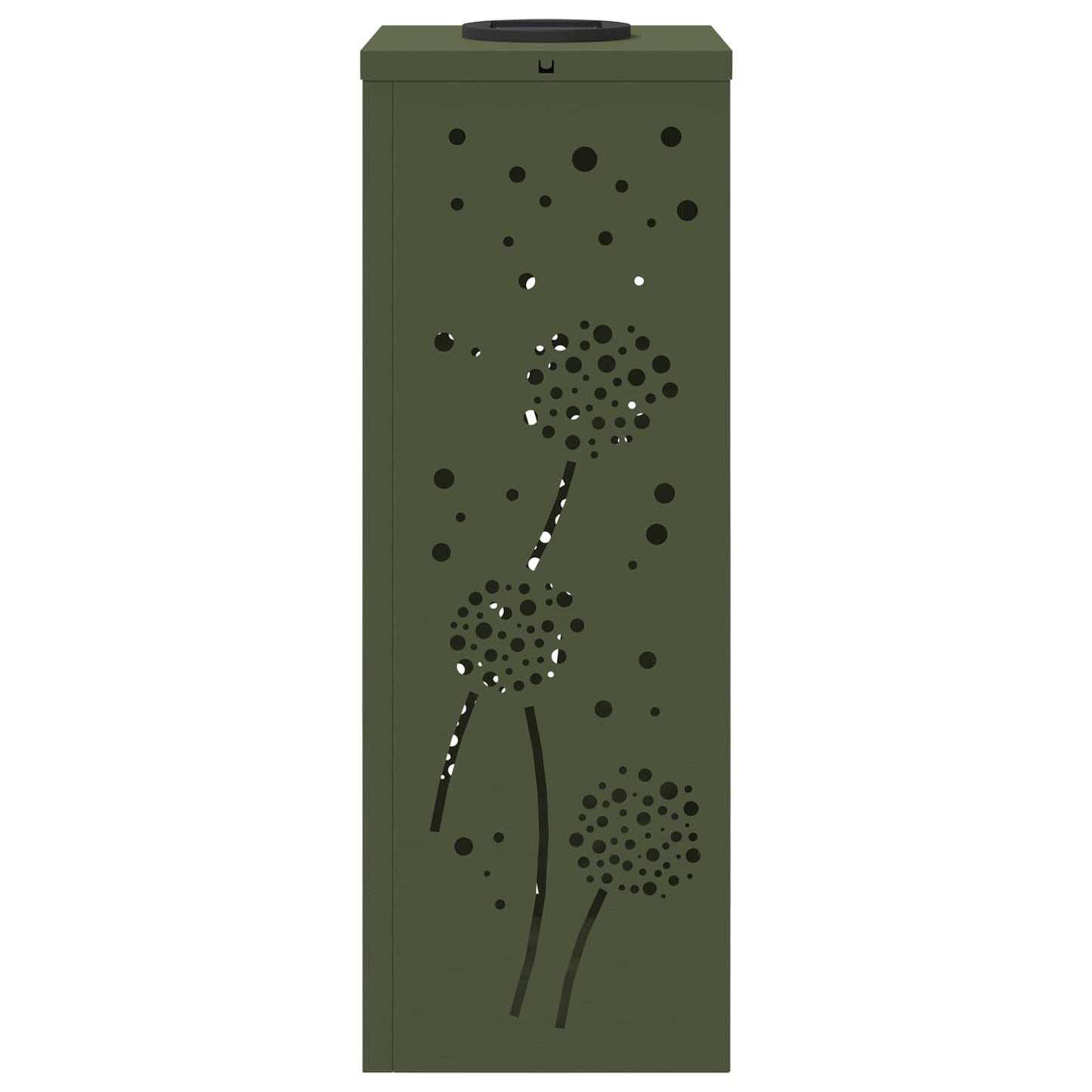 vidaXL Ηλιακό LED Φως Δρόμου με φώτα με μπαταρία 2 pcs Ελιά Πράσινη