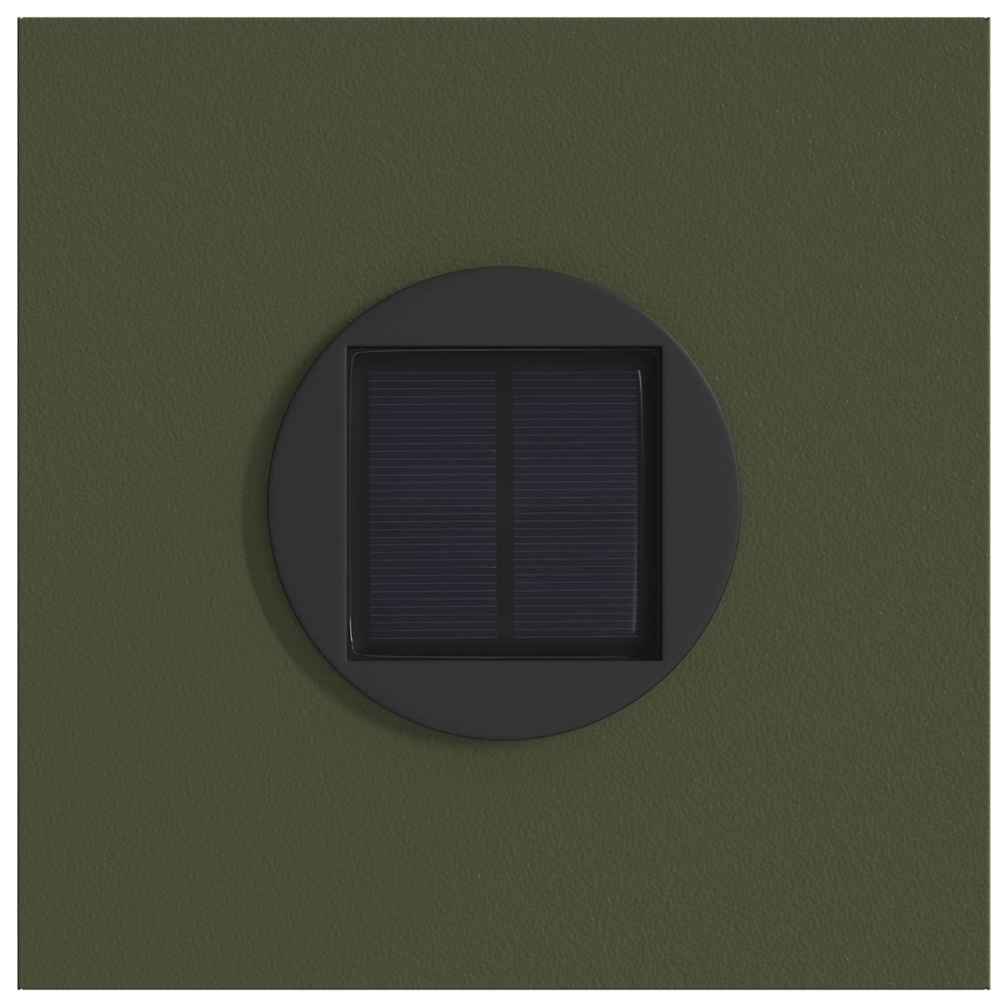 vidaXL Ηλιακό LED Φως Δρόμου με φώτα με μπαταρία 2 pcs Ελιά Πράσινη