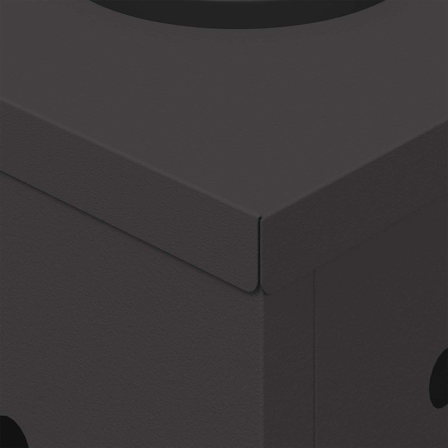 vidaXL Ηλιακό LED Φως Δρόμου 2 pcs Μαύρο Κρύο Ρολαρισμένο Χάλυβα