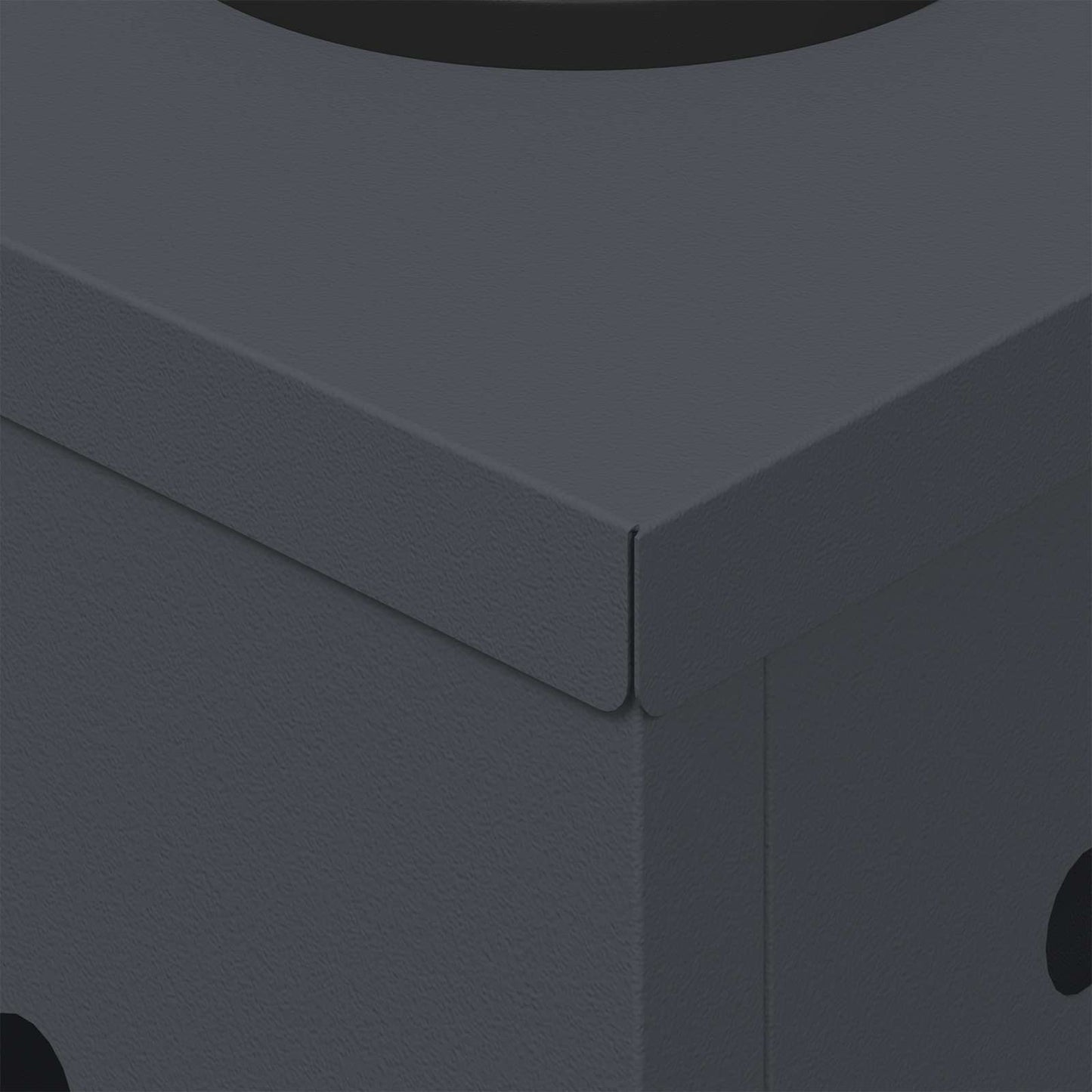 vidaXL Ηλιακό LED Φως Δρόμου 2 pcs Ανθρακί Κρύο Ρολαρισμένο Χάλυβα