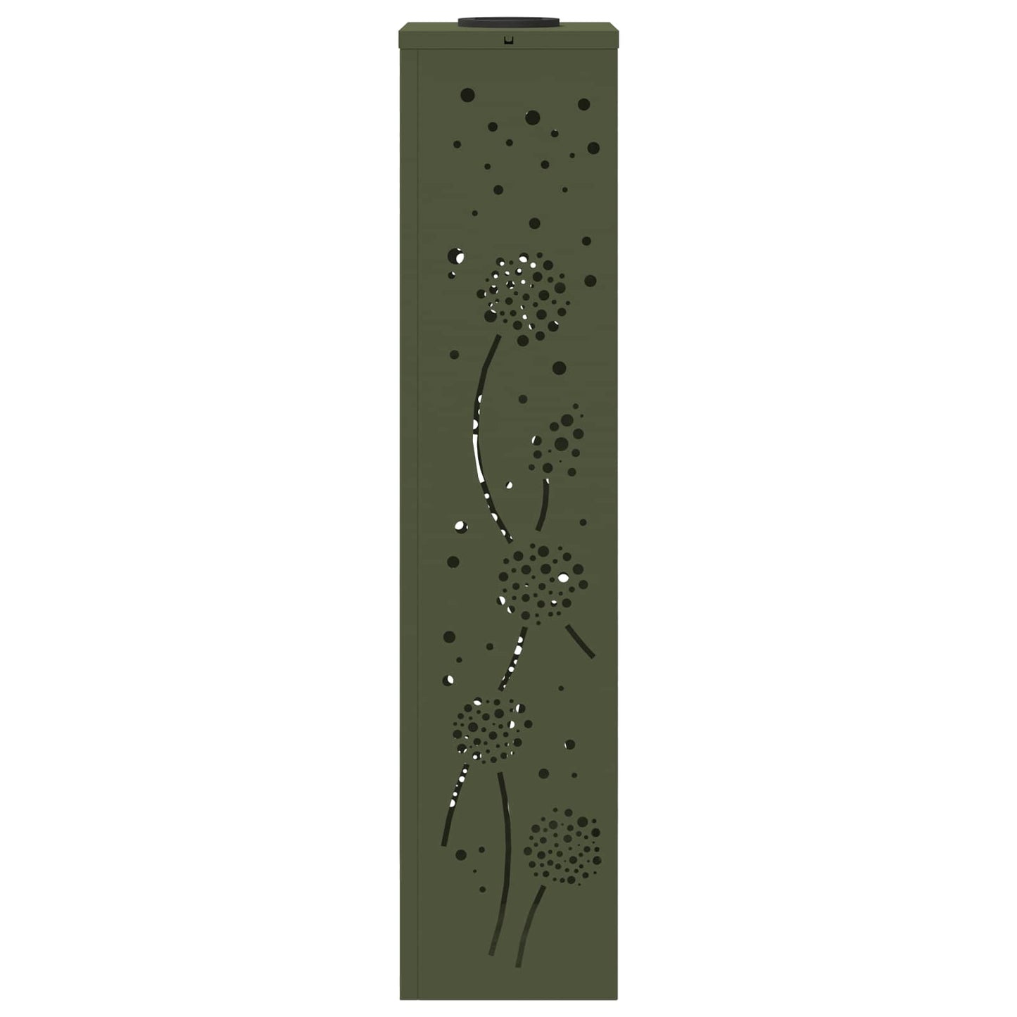 vidaXL Ηλιακό LED Φως Δρόμου με φώτα με μπαταρία 2 pcs Ελιά Πράσινη