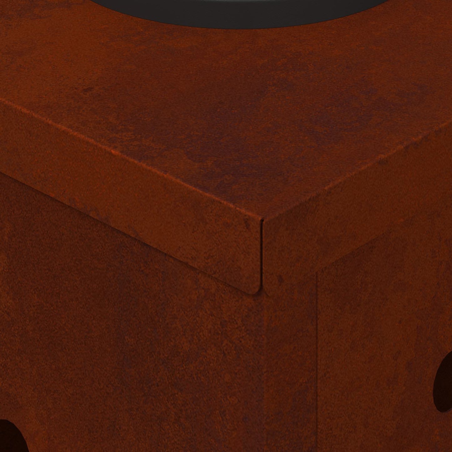 vidaXL Ηλιακό LED Φως Δρόμου 2 pcs Χάλυβας Corten Χάλυβας Corten