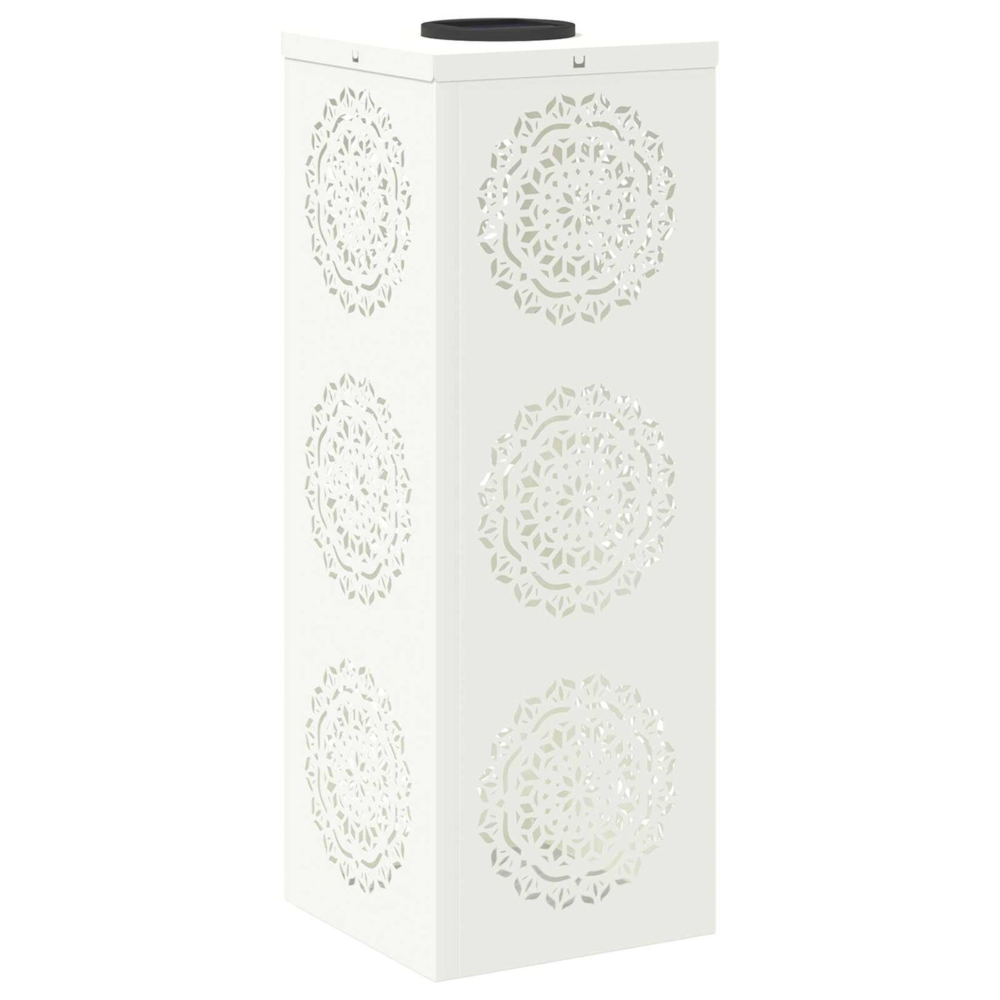 vidaXL Ηλιακό LED Φως Δρόμου 2 pcs Λευκό Κρύο Ρολαρισμένο Χάλυβα