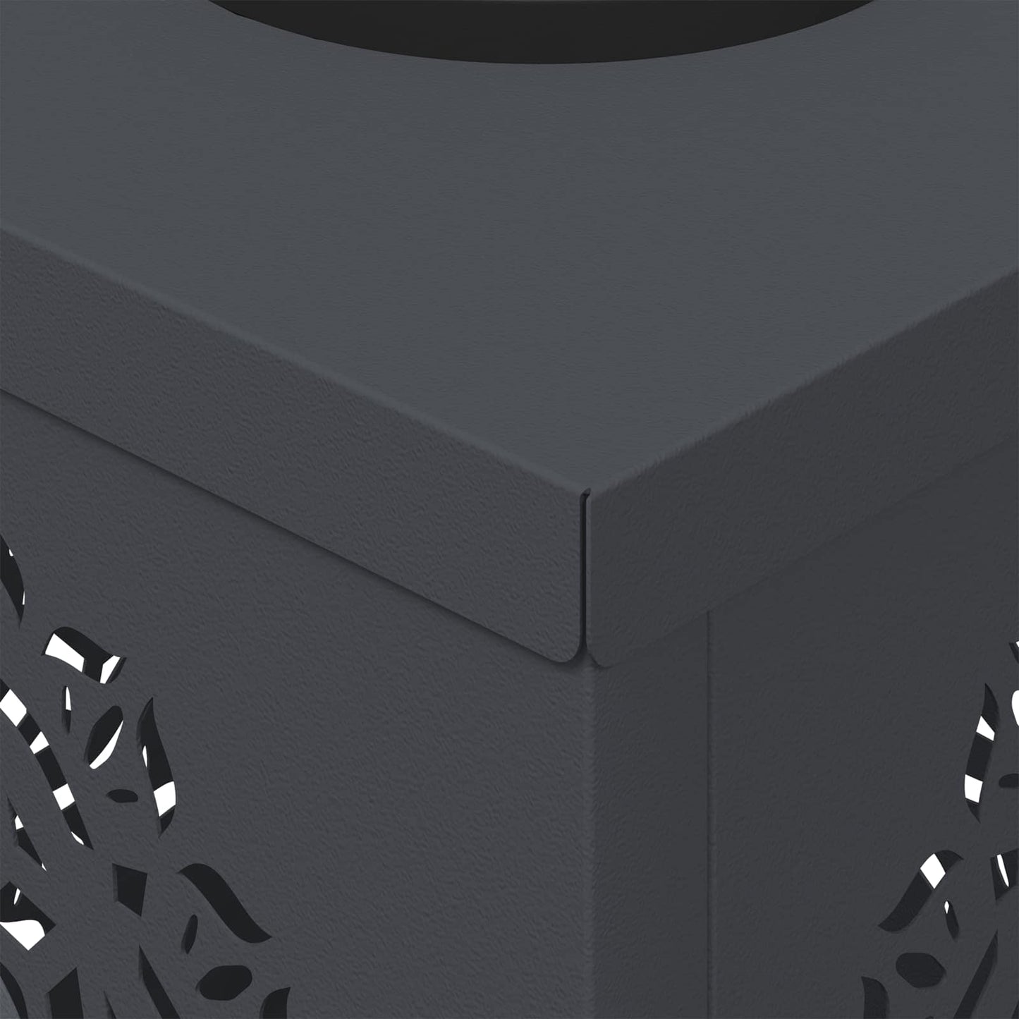 vidaXL Ηλιακό LED Φως Δρόμου 2 pcs Ανθρακί Κρύο Ρολαρισμένο Χάλυβα