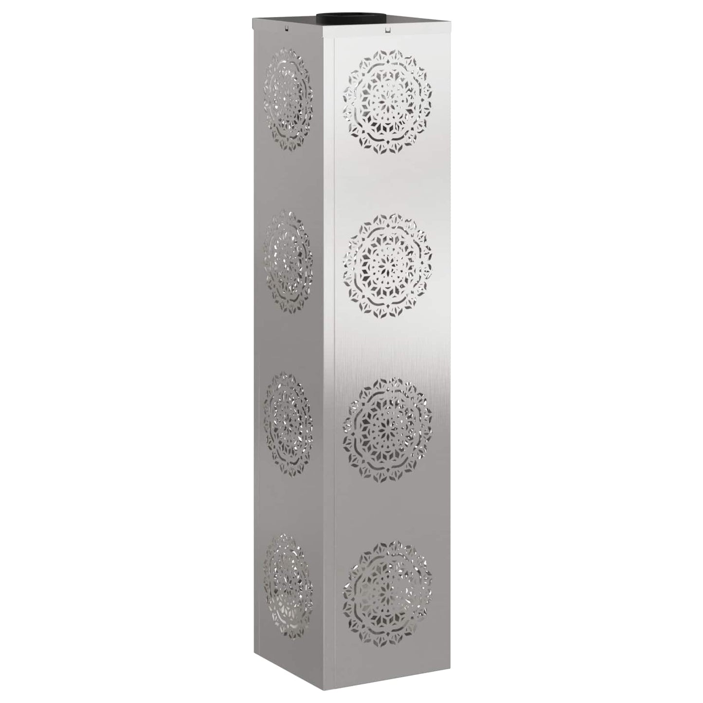 vidaXL Ηλιακό LED Φως Δρόμου 2 pcs Ανοξείδωτο ατσάλι Ανοξείδωτο ατσάλι