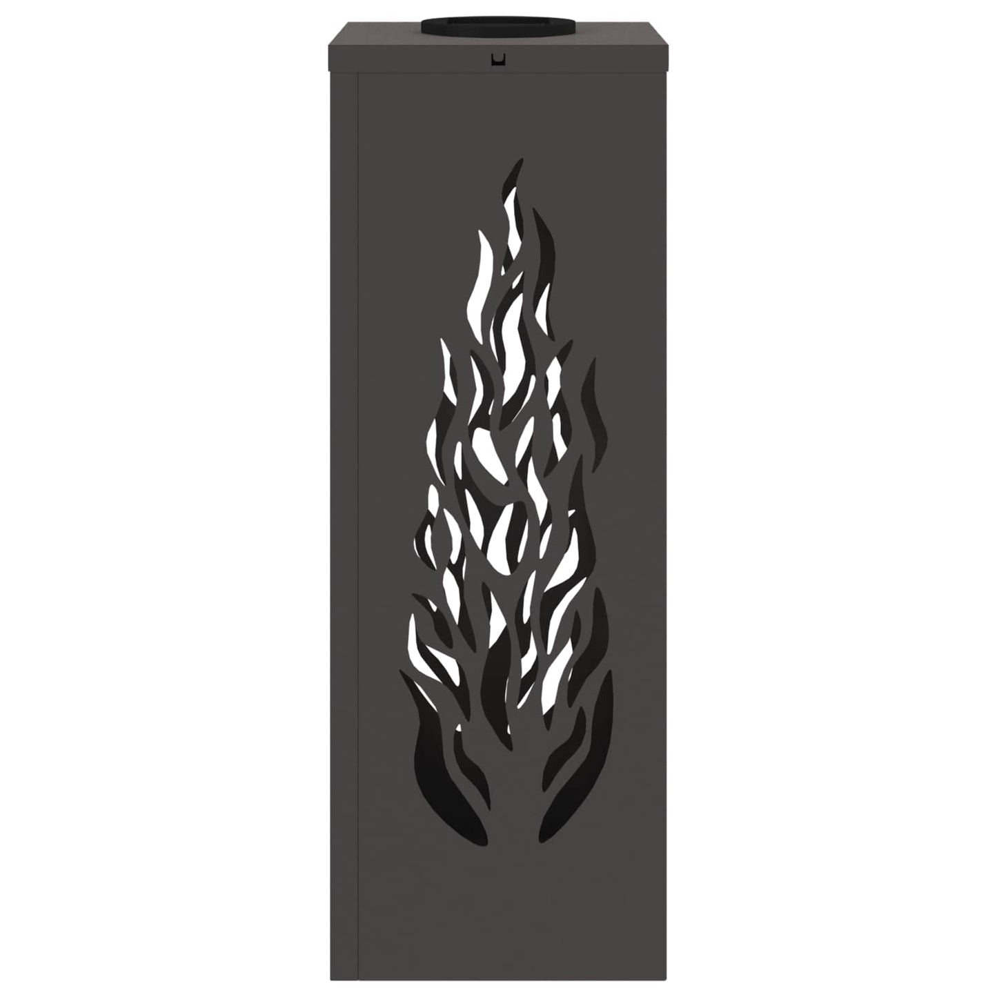 vidaXL Ηλιακό LED Φως Δρόμου 2 pcs Μαύρο Κρύο Ρολαρισμένο Χάλυβα