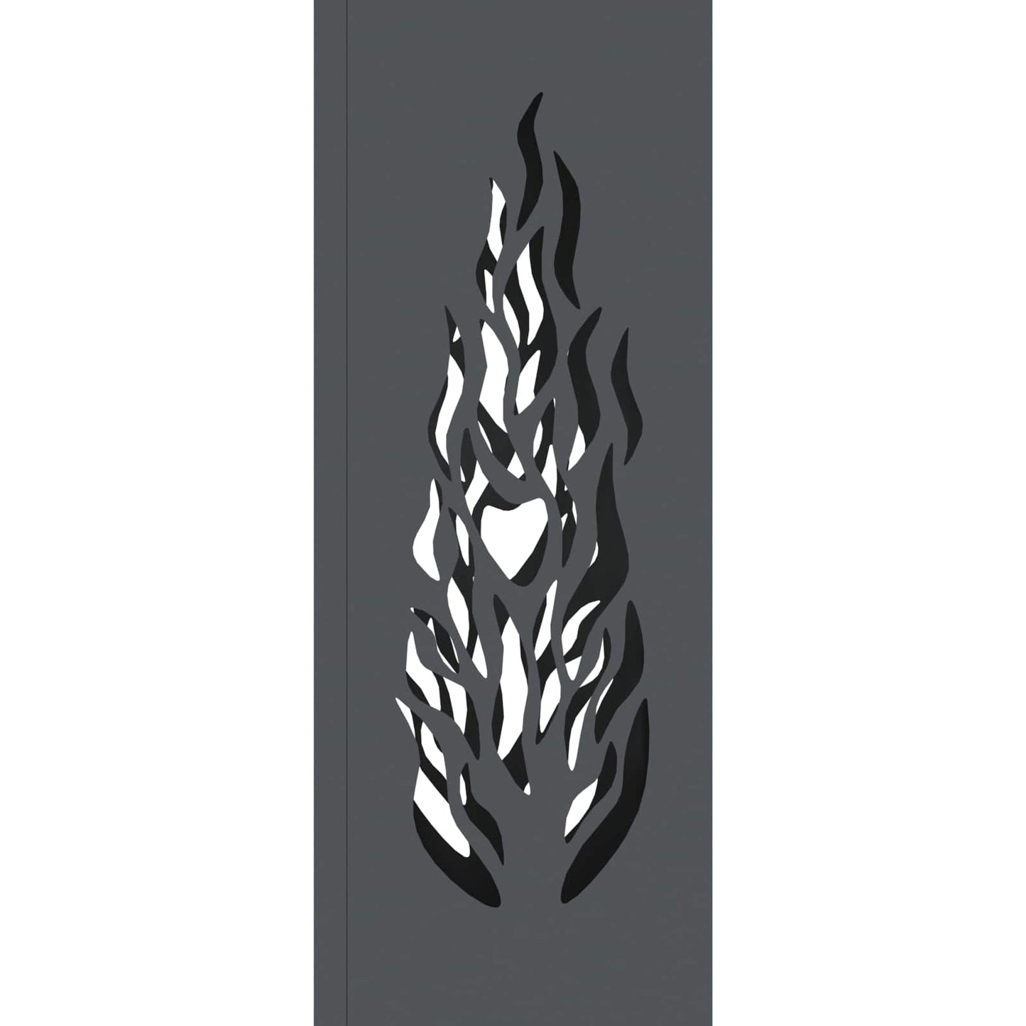 vidaXL Ηλιακό LED Φως Δρόμου 2 pcs Ανθρακί Κρύο Ρολαρισμένο Χάλυβα