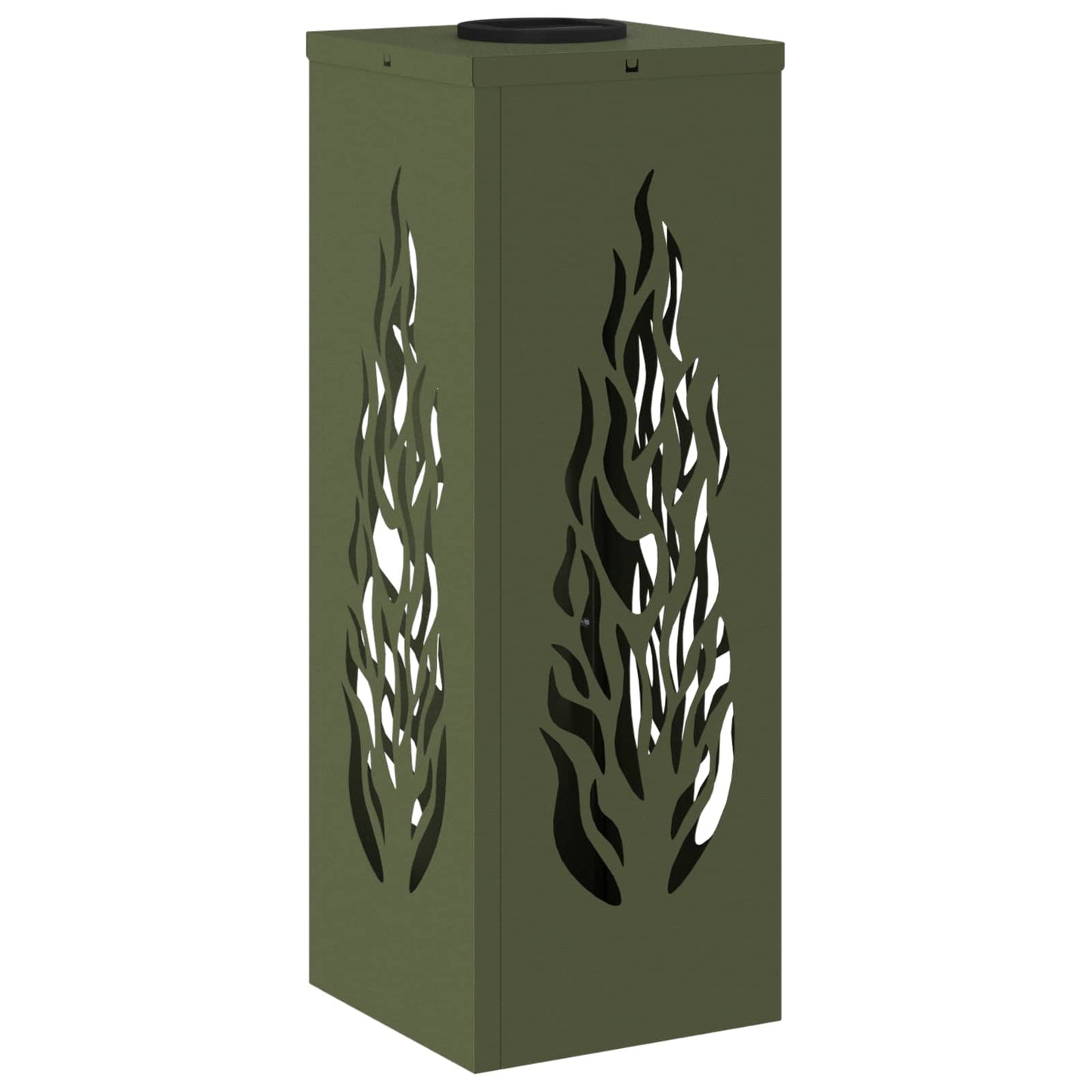 vidaXL Ηλιακό LED Φως Δρόμου με φώτα με μπαταρία 2 pcs Ελιά Πράσινη