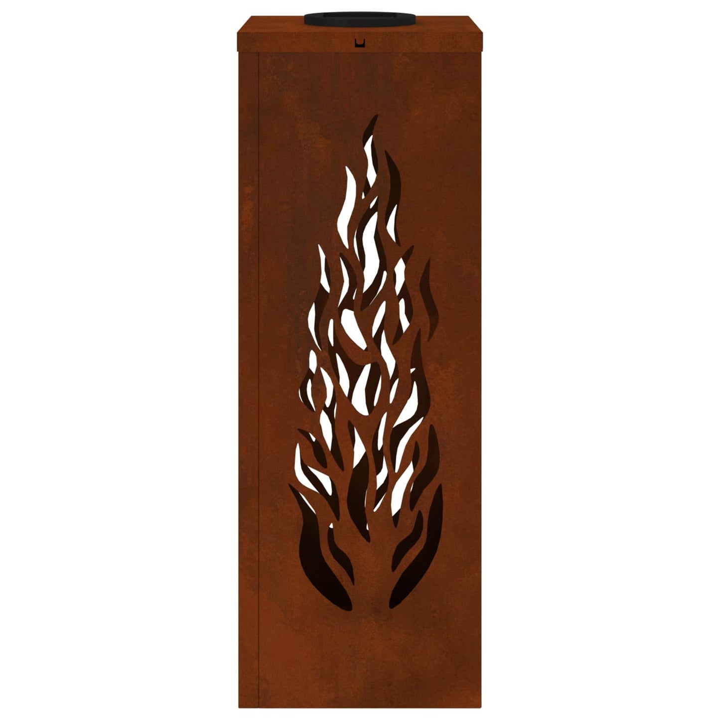 vidaXL Ηλιακό LED Φως Δρόμου 2 pcs Χάλυβας Corten Χάλυβας Corten