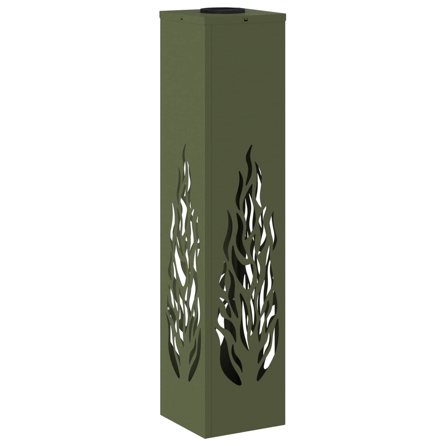 vidaXL Ηλιακό LED Φως Δρόμου με φώτα με μπαταρία 2 pcs Ελιά Πράσινη