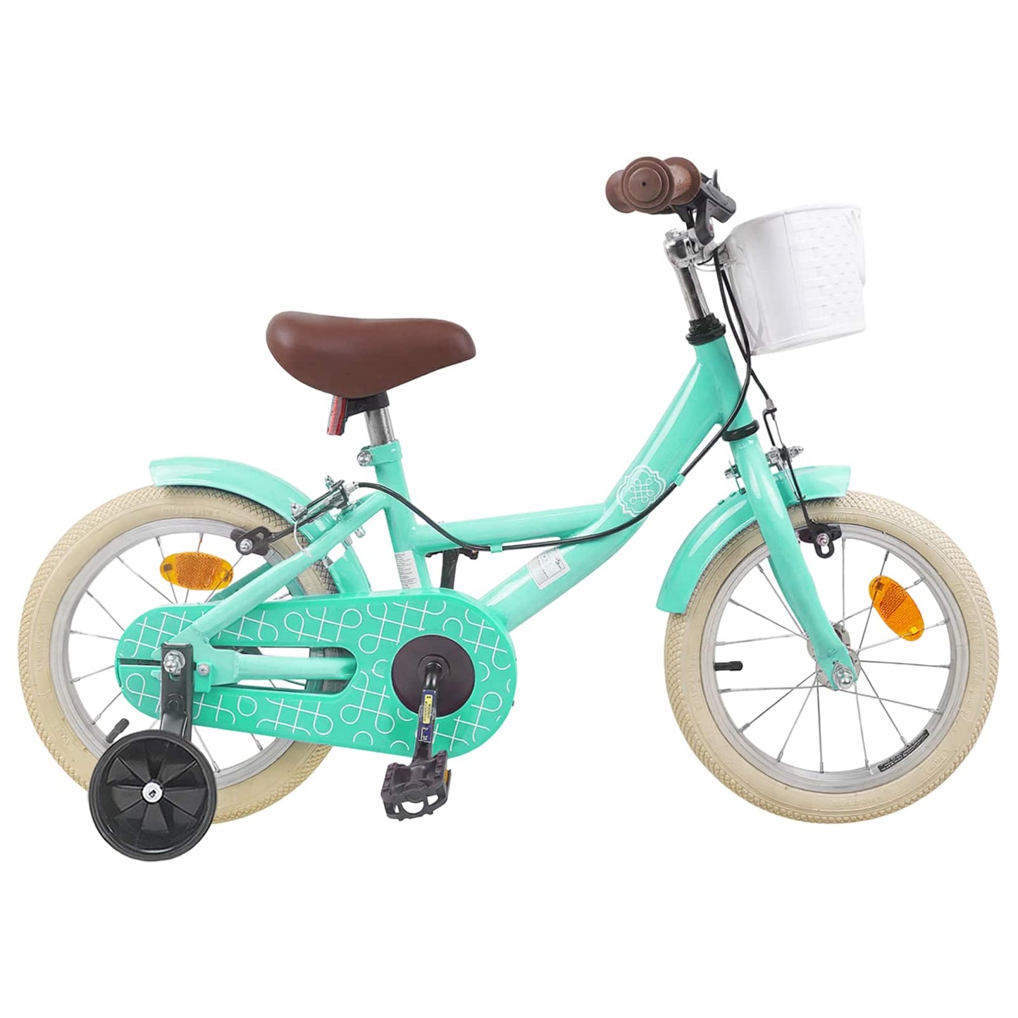 vidaXL Παιδικό Ποδήλατο 12 ίντσες για παιδιά 2-4 ετών Θαλασσί