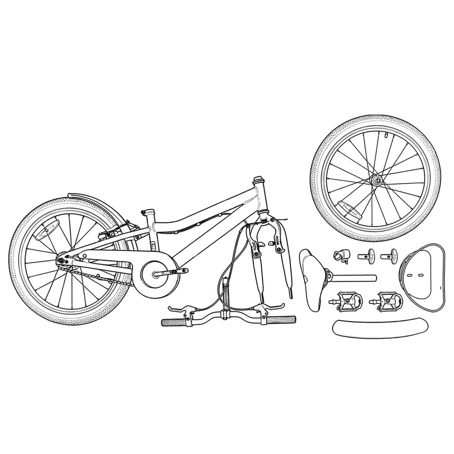 vidaXL Παιδικό Ποδήλατο 20 ίντσες για παιδιά 6-11 ετών Απαλό Ροζ