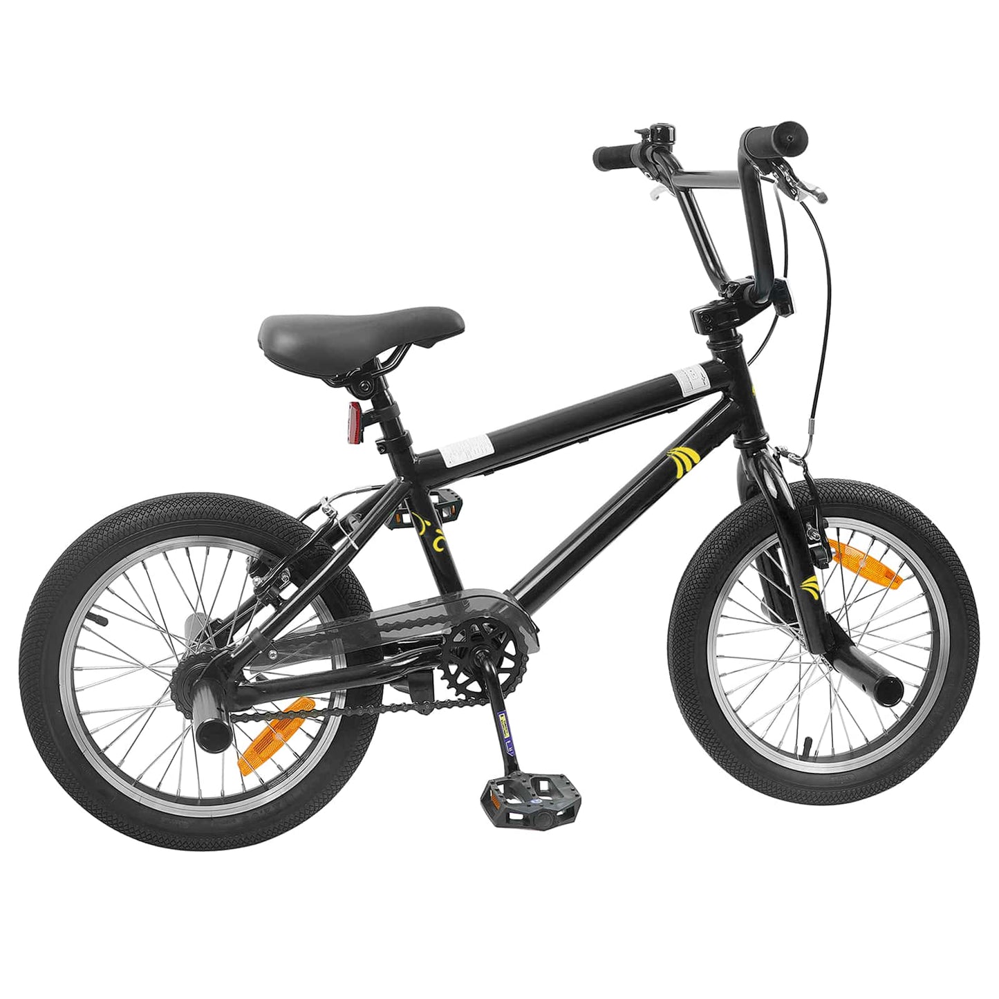 vidaXL BMX Ποδήλατο 20 ίντσες για πάνω από 9 ετών Μαύρο
