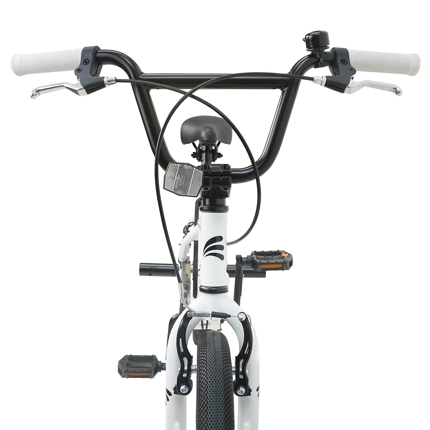 vidaXL BMX Ποδήλατο 20 ίντσες για πάνω από 9 ετών Λευκό