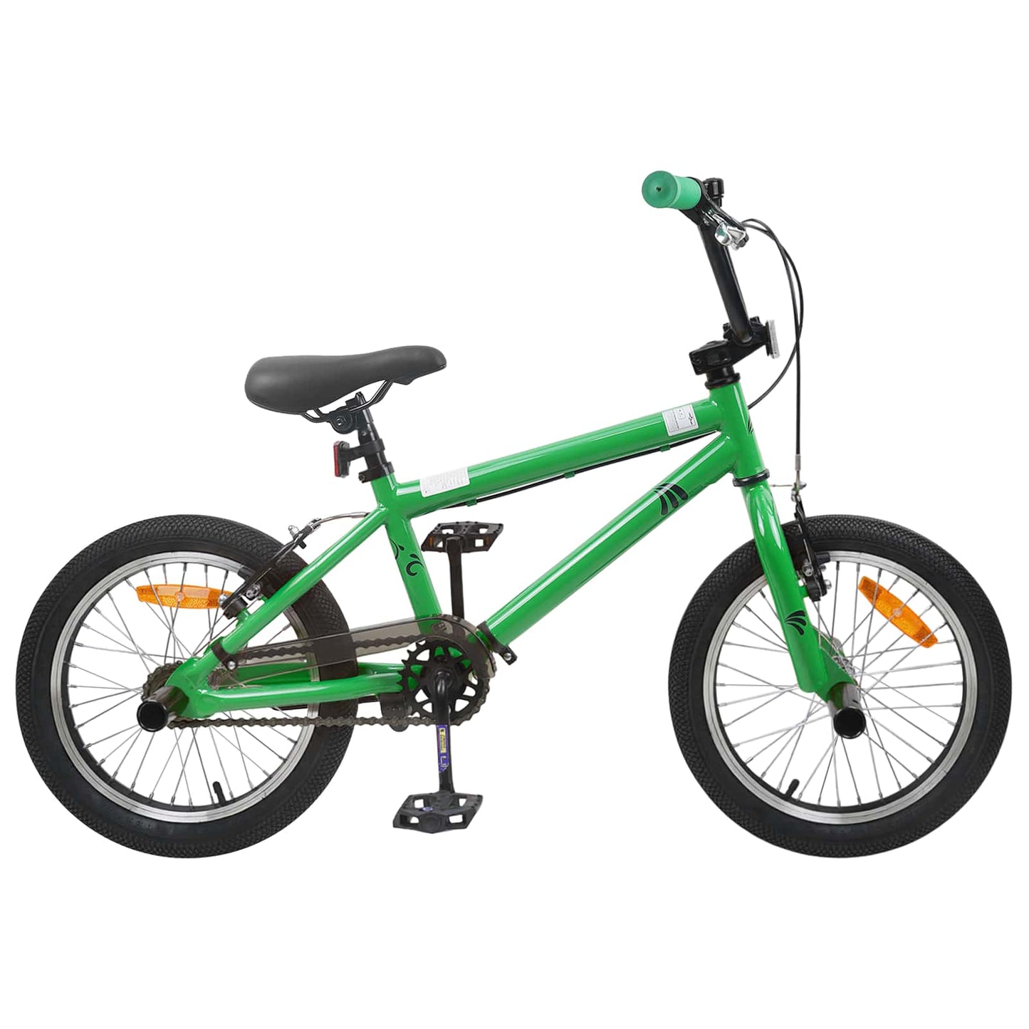vidaXL BMX Ποδήλατο 20 ίντσες για πάνω από 9 ετών Πράσινο