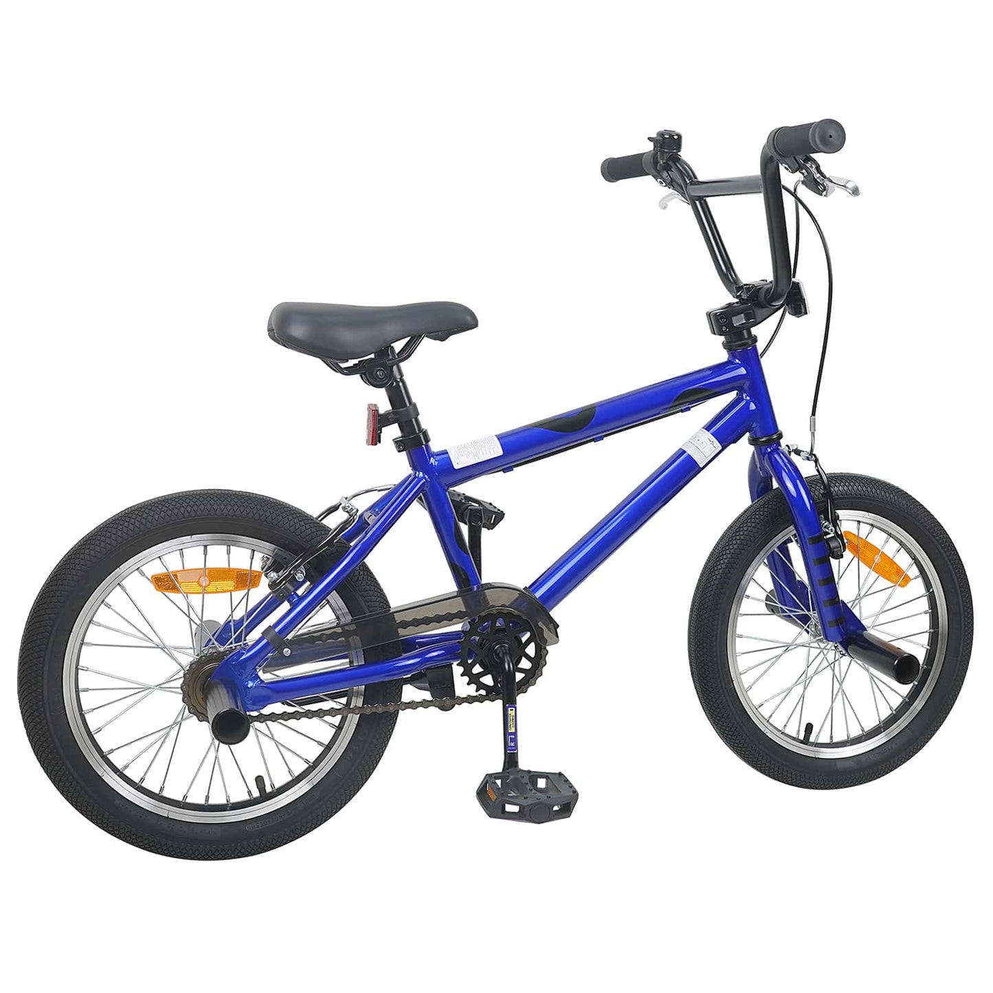vidaXL BMX Ποδήλατο 16 ίντσες για παιδιά 5-8 ετών Σκούρο Μπλε