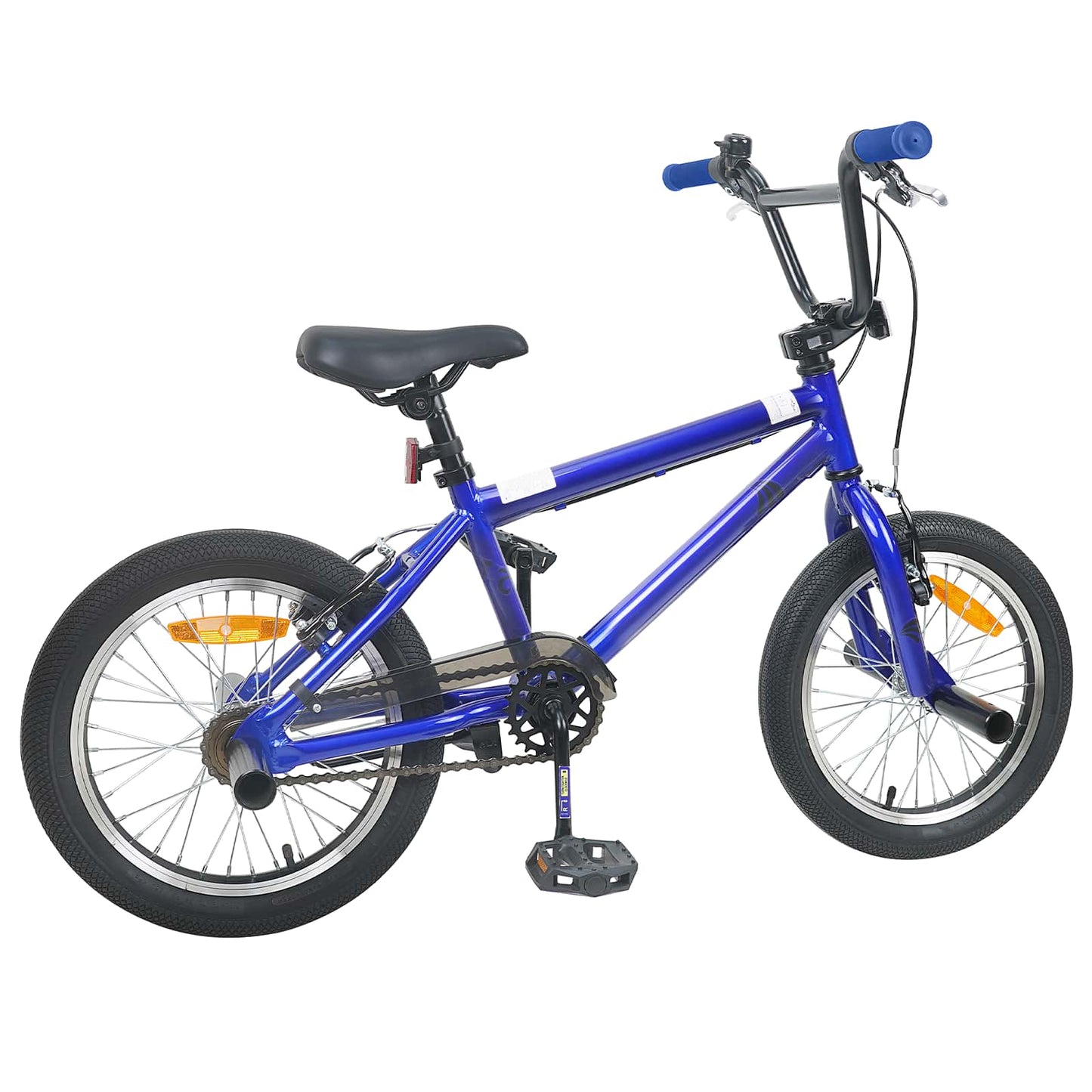 vidaXL BMX Ποδήλατο 18 ίντσες για 7-10 ετών Σκούρο Μπλε