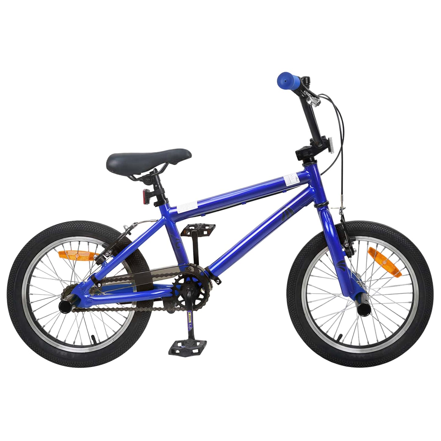 vidaXL BMX Ποδήλατο 18 ίντσες για 7-10 ετών Σκούρο Μπλε