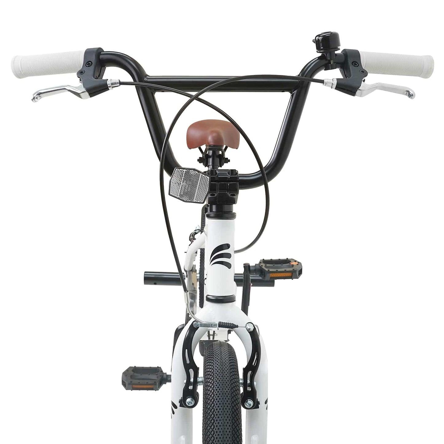 vidaXL BMX Ποδήλατο 18 ίντσες για 7-10 ετών Λευκό
