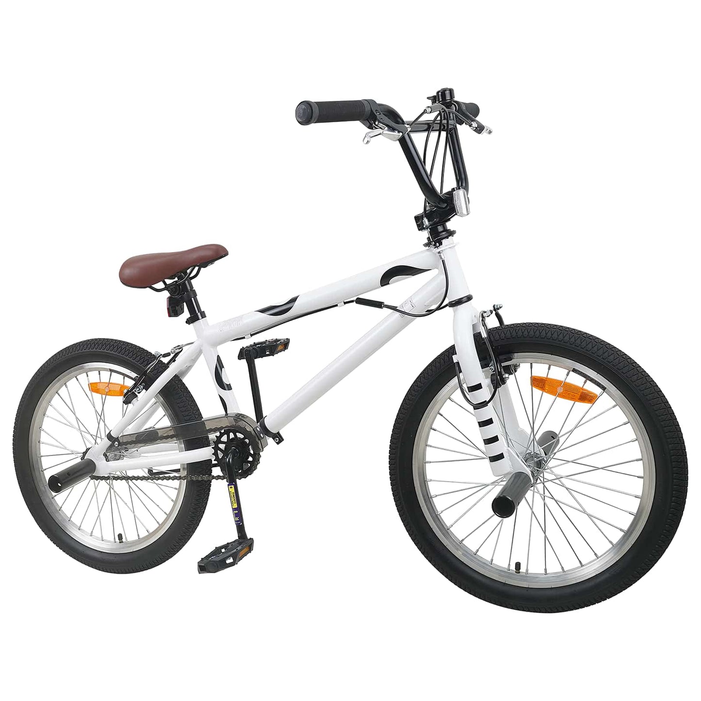 vidaXL BMX Ποδήλατο 20 ίντσες για πάνω από 9 ετών Λευκό