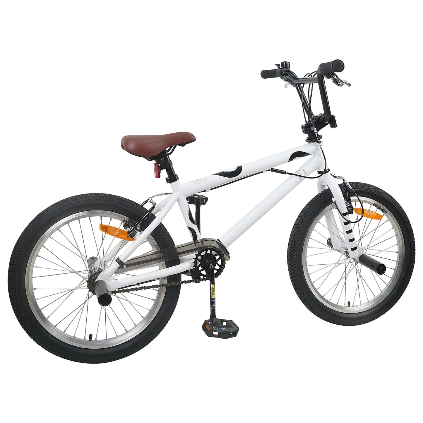 vidaXL BMX Ποδήλατο 20 ίντσες για πάνω από 9 ετών Λευκό