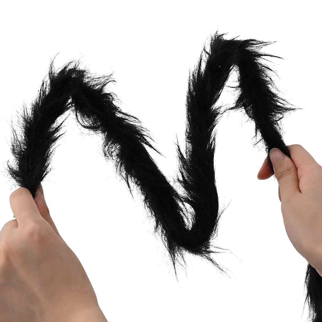 vidaXL Διακόσμηση Halloween Αράχνη 6 pcs Μαύρο 75 cm