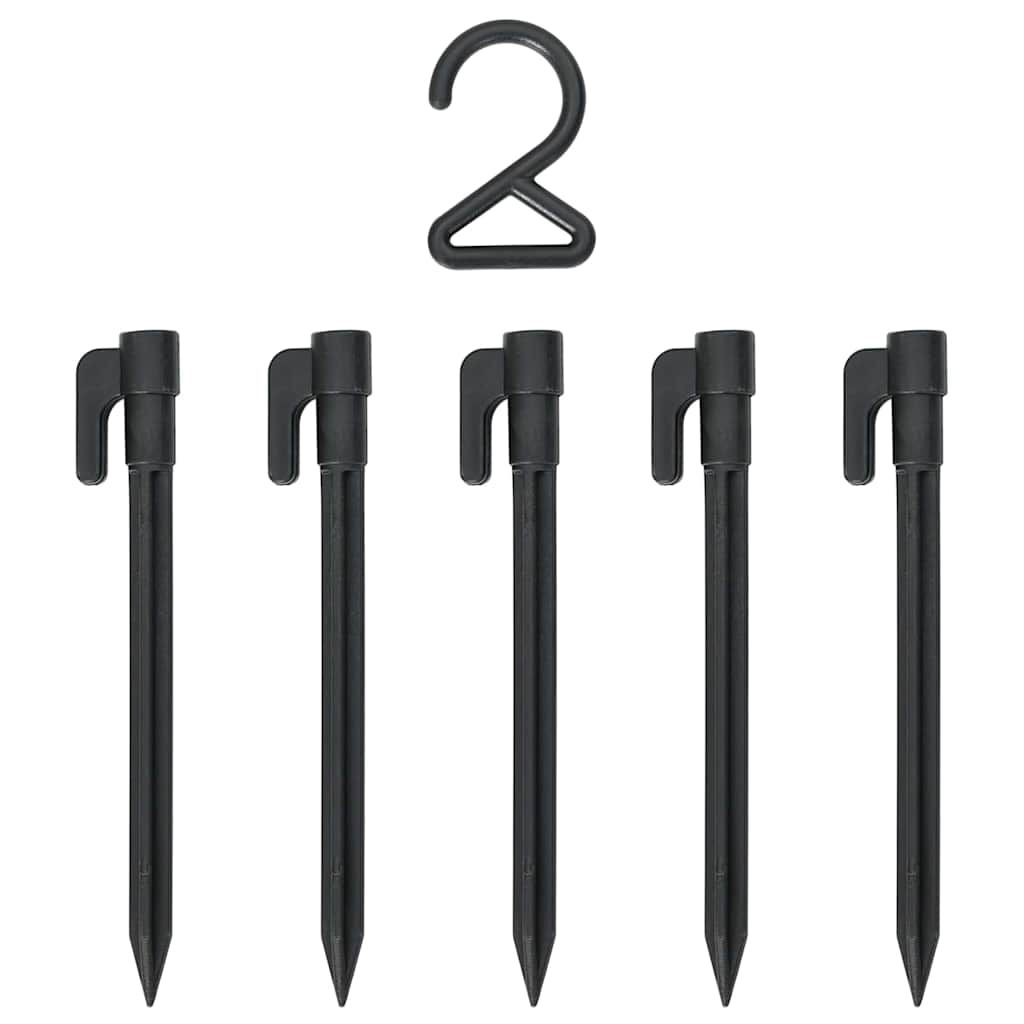 vidaXL Διακόσμηση Σαρακιού Χαλοουίν με Ιστός 4 pcs Μαύρο και λευκό 150 εκ.