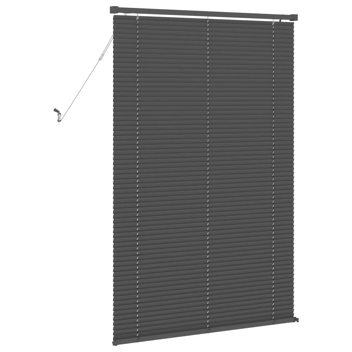 vidaXL Βενετσιάνικη Σκίαση Ασημί Γκρι 150 x 90 cm PVC