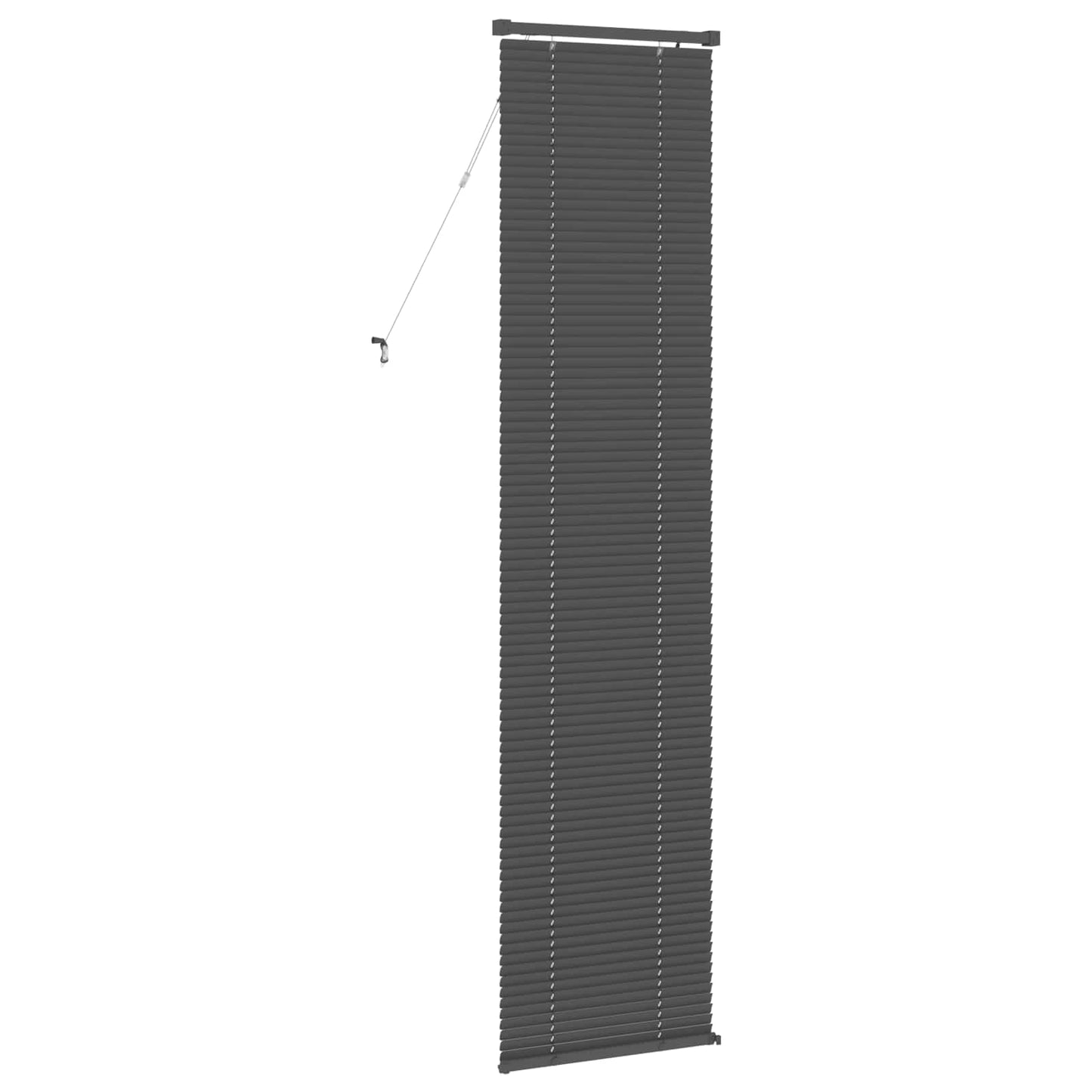 vidaXL Βενετσιάνικη Σκίαση Ασημί Γκρι 213 x 50 εκ PVC