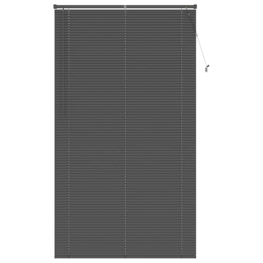 vidaXL Βενετσιάνικη Σκίαση Ασημί Γκρι 213 x 120 εκ PVC