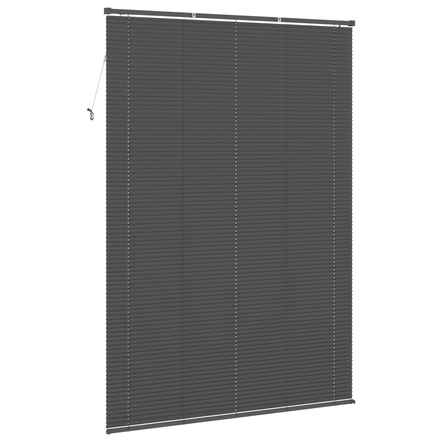 vidaXL Βενετσιάνικη Σκίαση Ασημί Γκρι 213 x 140 εκ PVC