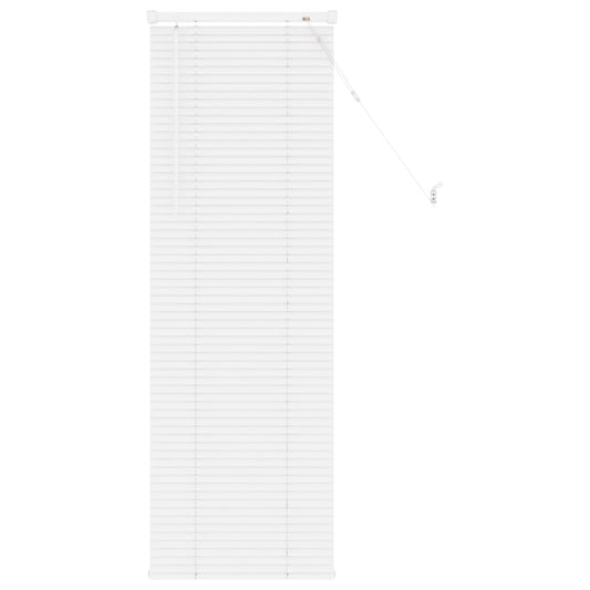 vidaXL Βενετσιάνικη Σκίαση Λευκός 150 x 60 εκ PVC