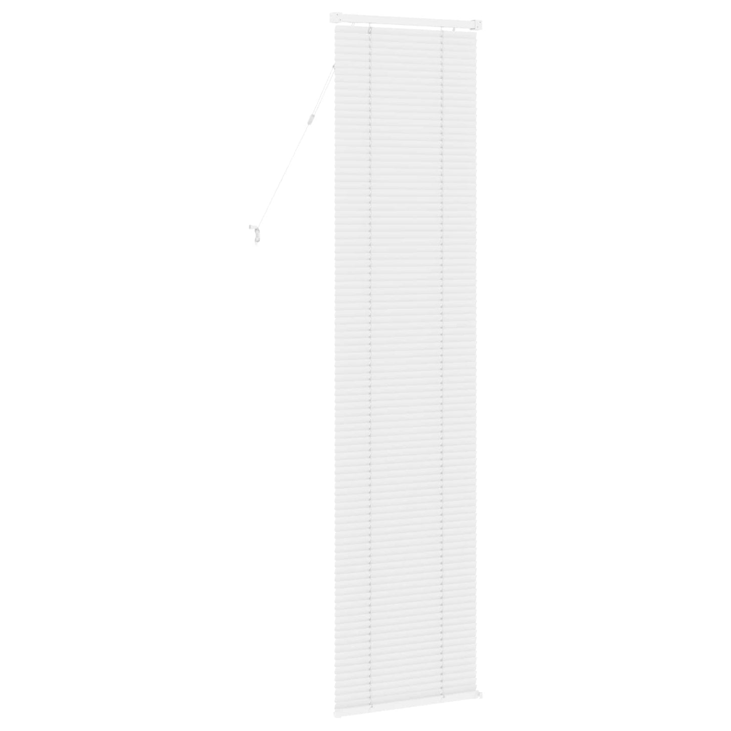 vidaXL Βενετσιάνικη Σκίαση Λευκός 213 x 60 εκ PVC