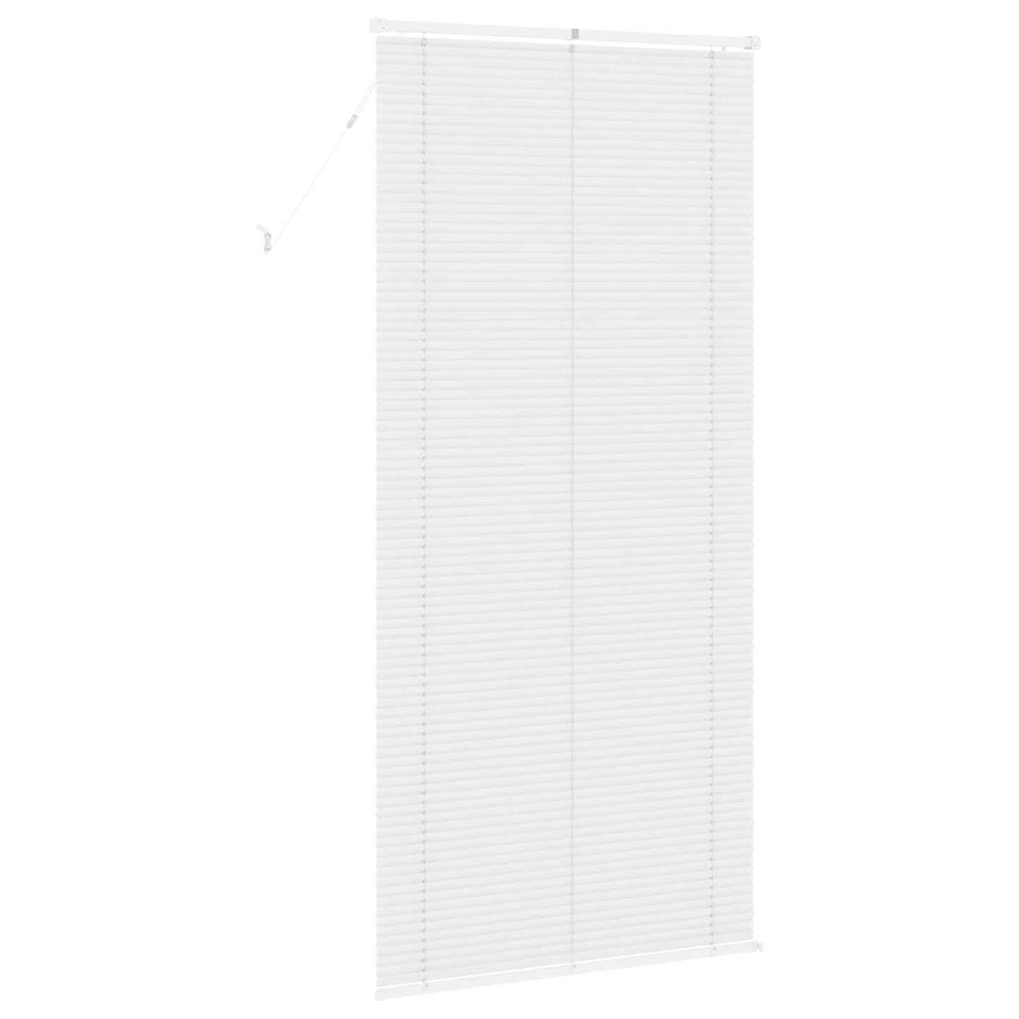 vidaXL Βενετσιάνικη Σκίαση Λευκός 213 x 90 εκ PVC