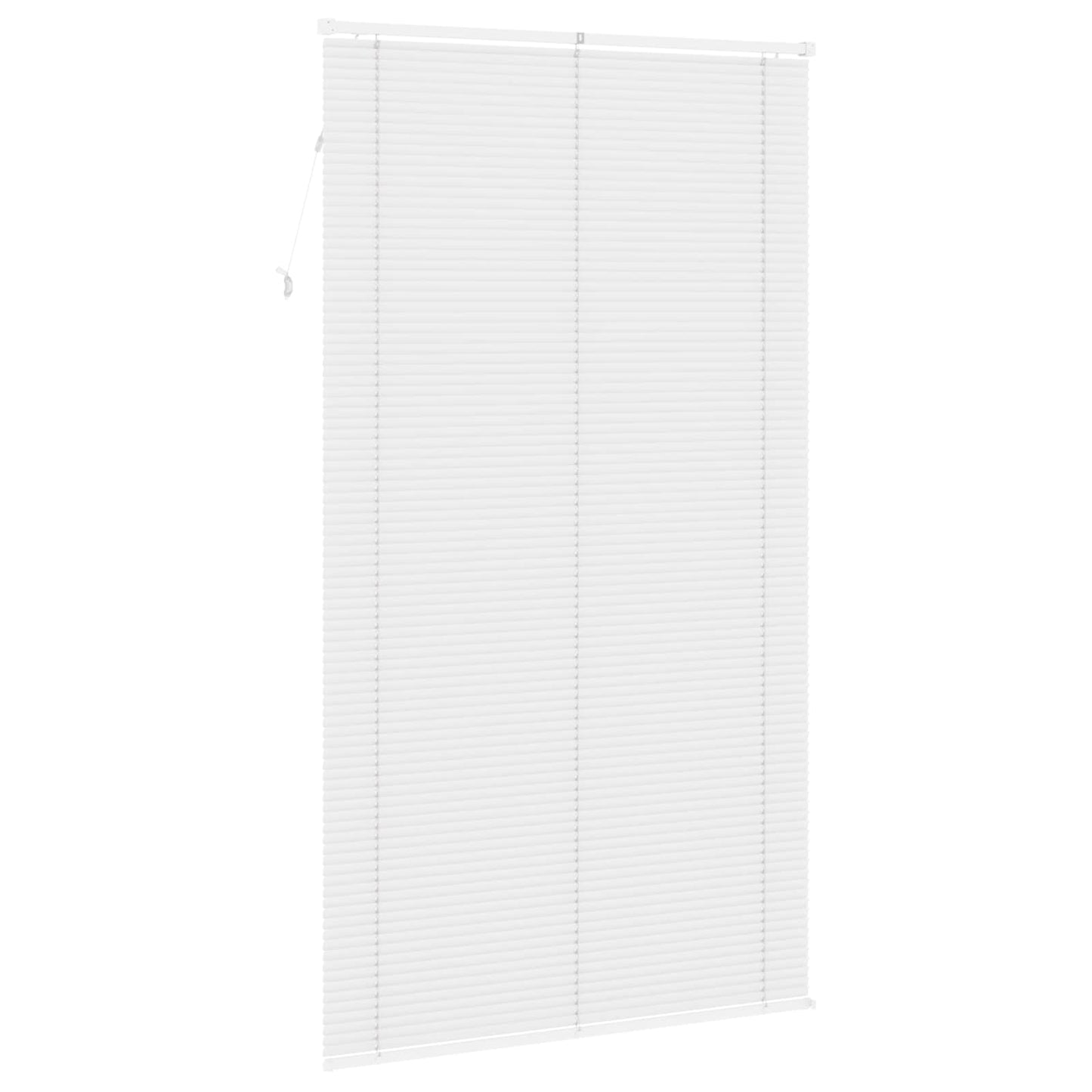 vidaXL Βενετσιάνικη Σκίαση Λευκός 213 x 110 εκ PVC